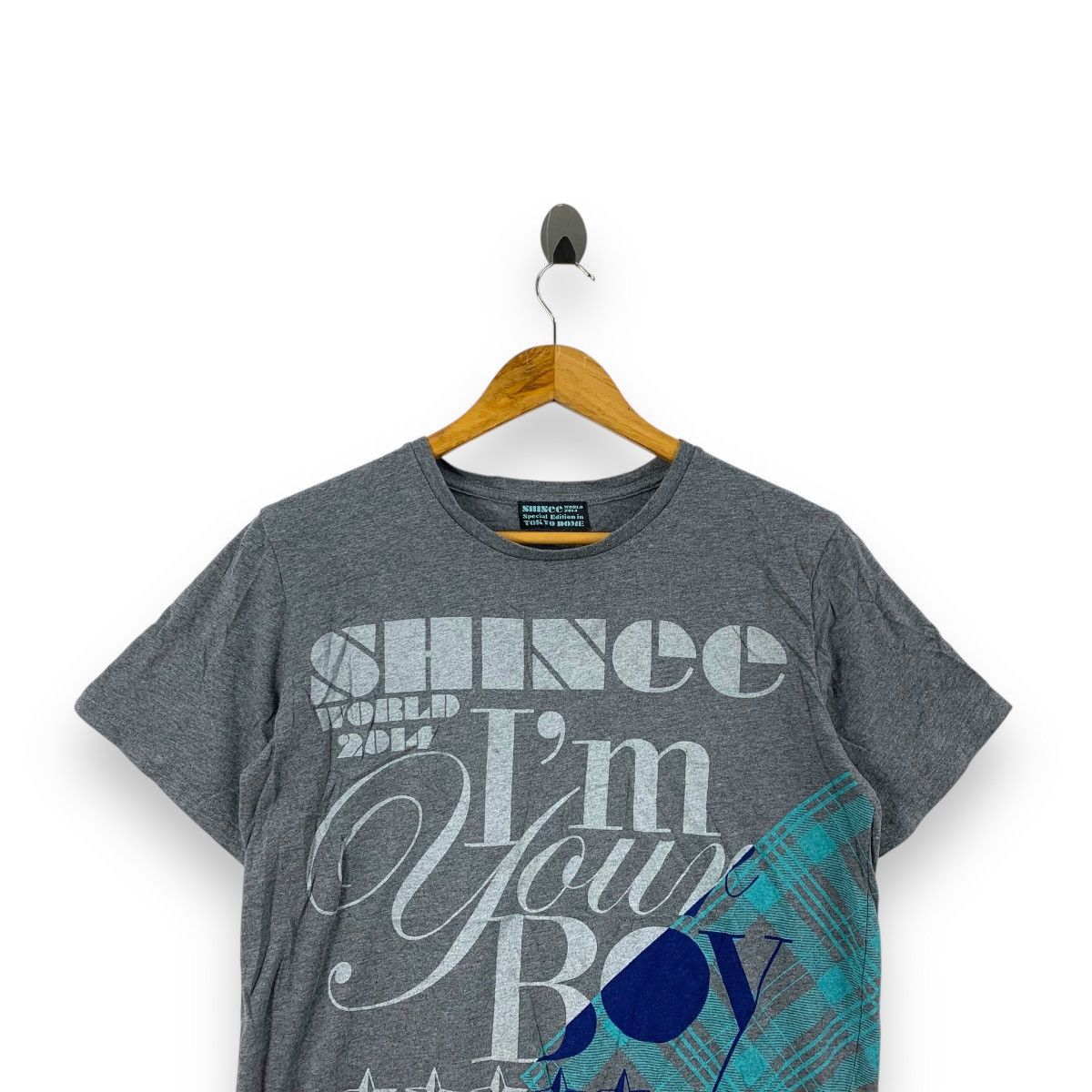 Japanese Brand SHINEE BOY BAND Korea Idol Im Your Boy Tour 2014 Tee Shirt Size US L / EU 52-54 / 3 - 2 Thumbnail