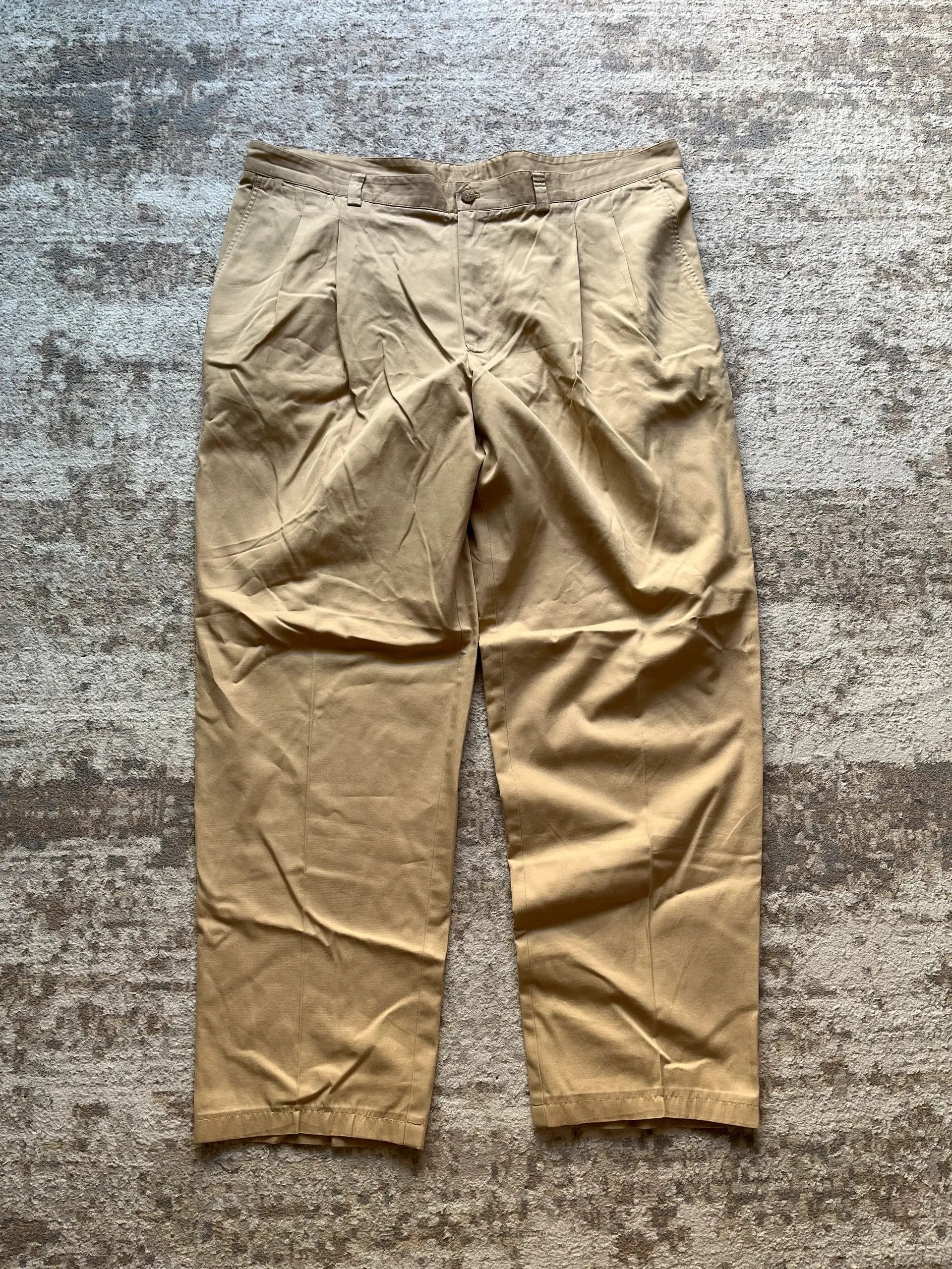 Burberry Burberry’s Of London Chinos Pants Wide 90s Sz 55 / XXL Size US 41 - 9 Thumbnail