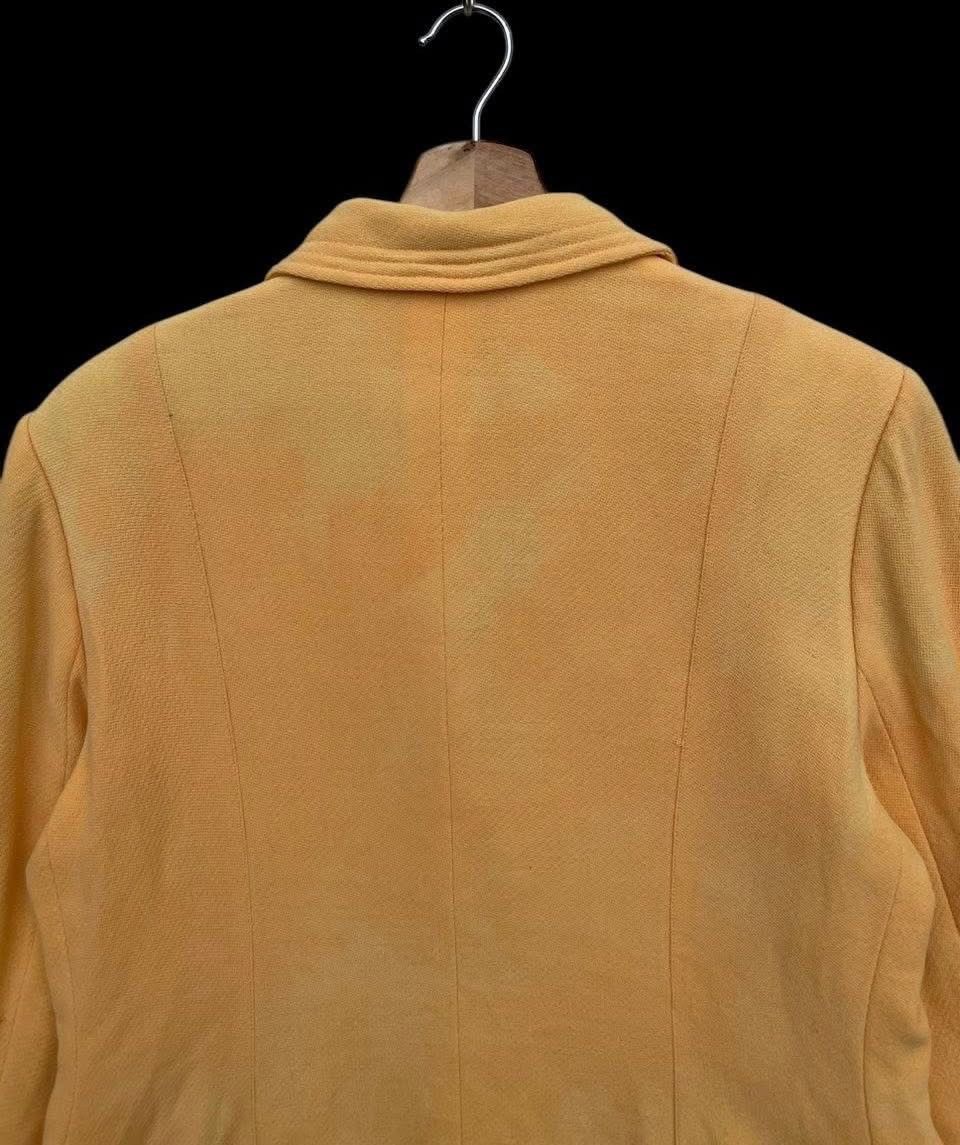 Celine RARE🔥 Celine Wool Jacket Button Closure 100% Silk Jacket Size US M / EU 48-50 / 2 - 9 Thumbnail