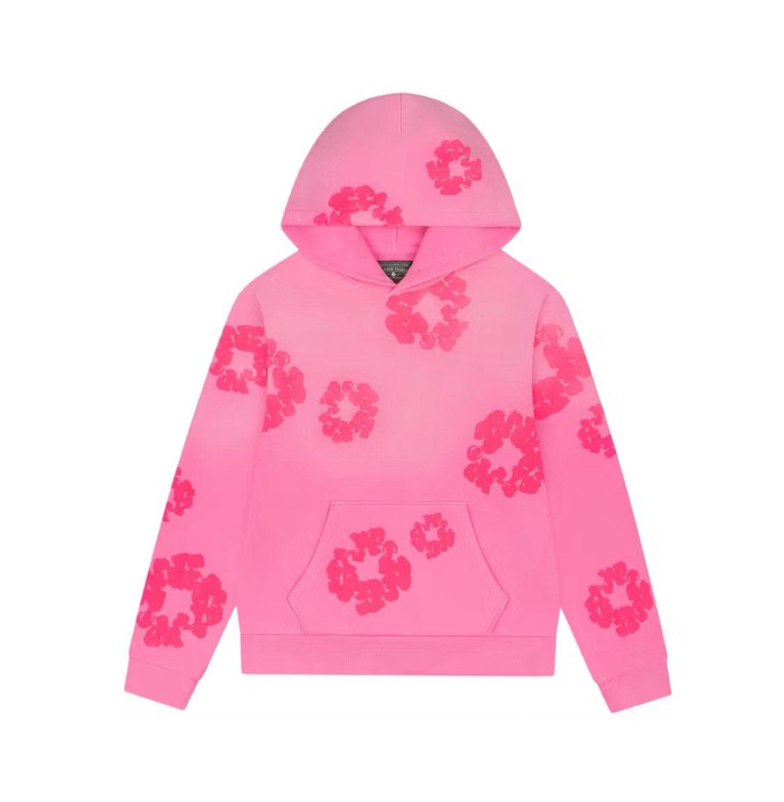 DENIM TEARS Denim Tears Mono Cotton Wreath Hoodie Pink Size US XL / EU 56 / 4 - 1 Thumbnail