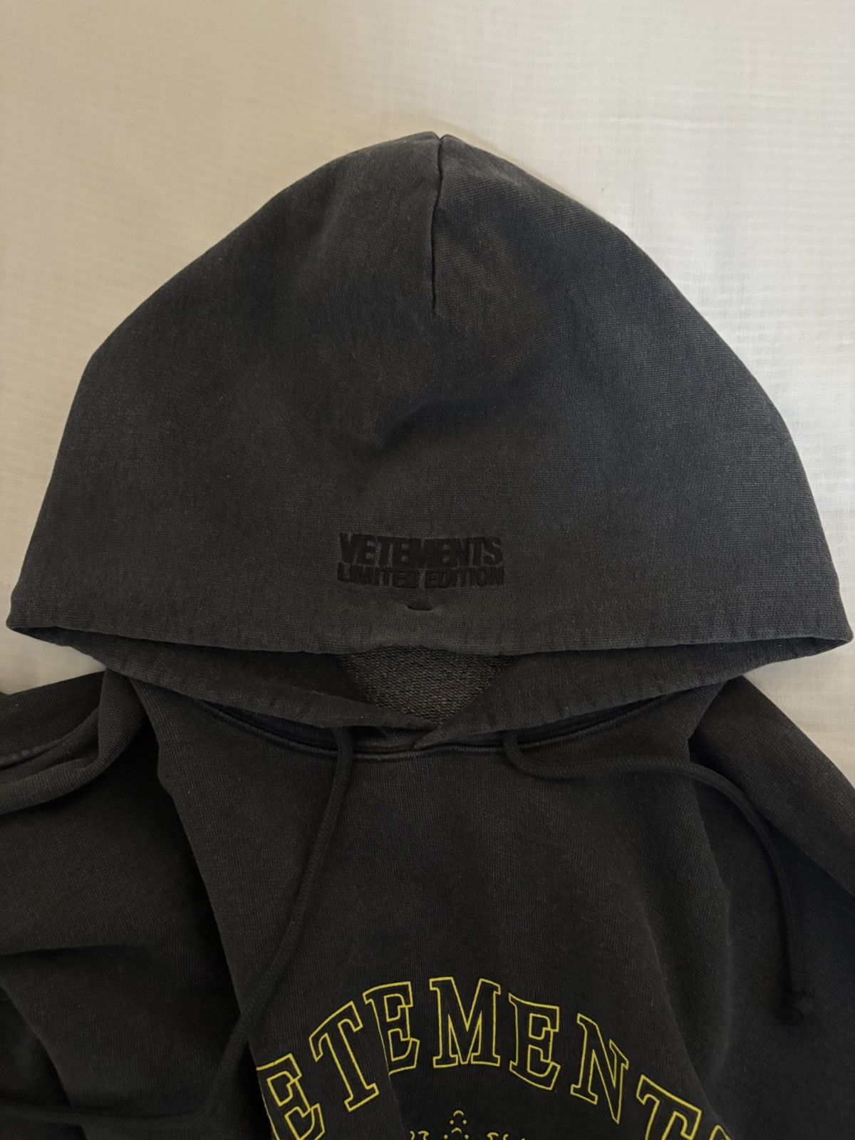 Vetements Vetements Royal Black Hoodie Size US M / EU 48-50 / 2 - 3 Thumbnail