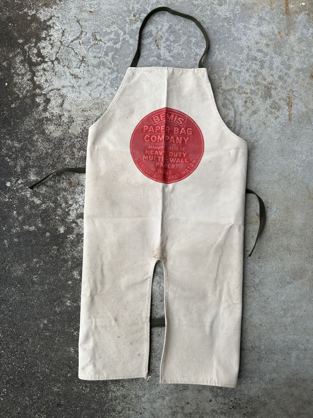 Japan flag dirty Heavy duty red dot Canvas Apron
