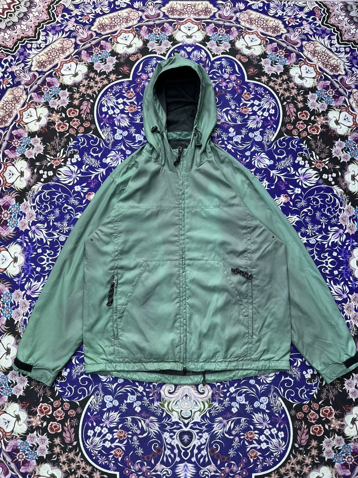 JUN MEN Jun Men Japanese Brand Vintage Hooded Windbreaker Jacket Size US XL / EU 56 / 4 - 1 Thumbnail