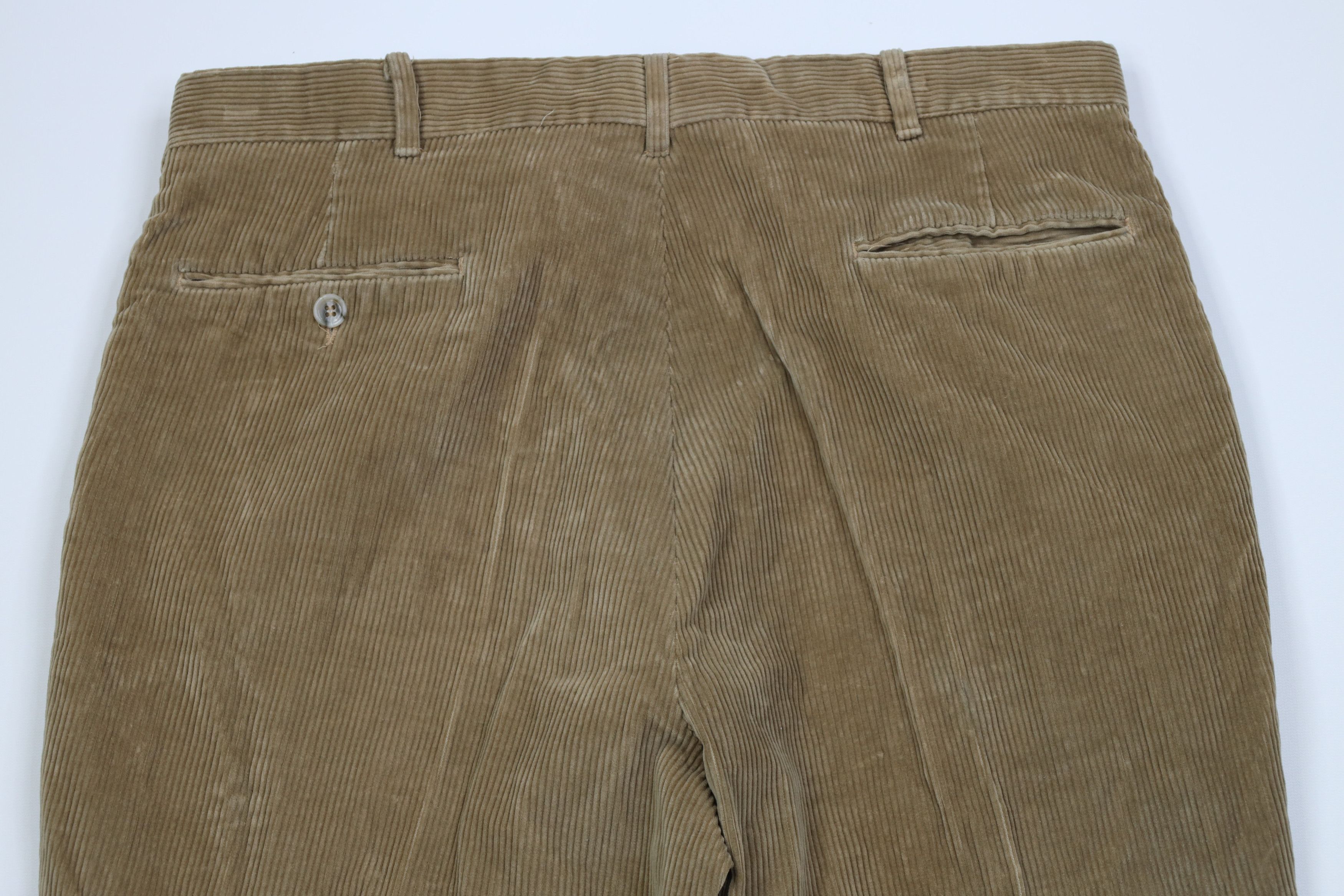 Vintage Vintage 70s Streetwear Wide Leg Corduroy Chino Pants USA Size US 36 / EU 52 - 12 Thumbnail