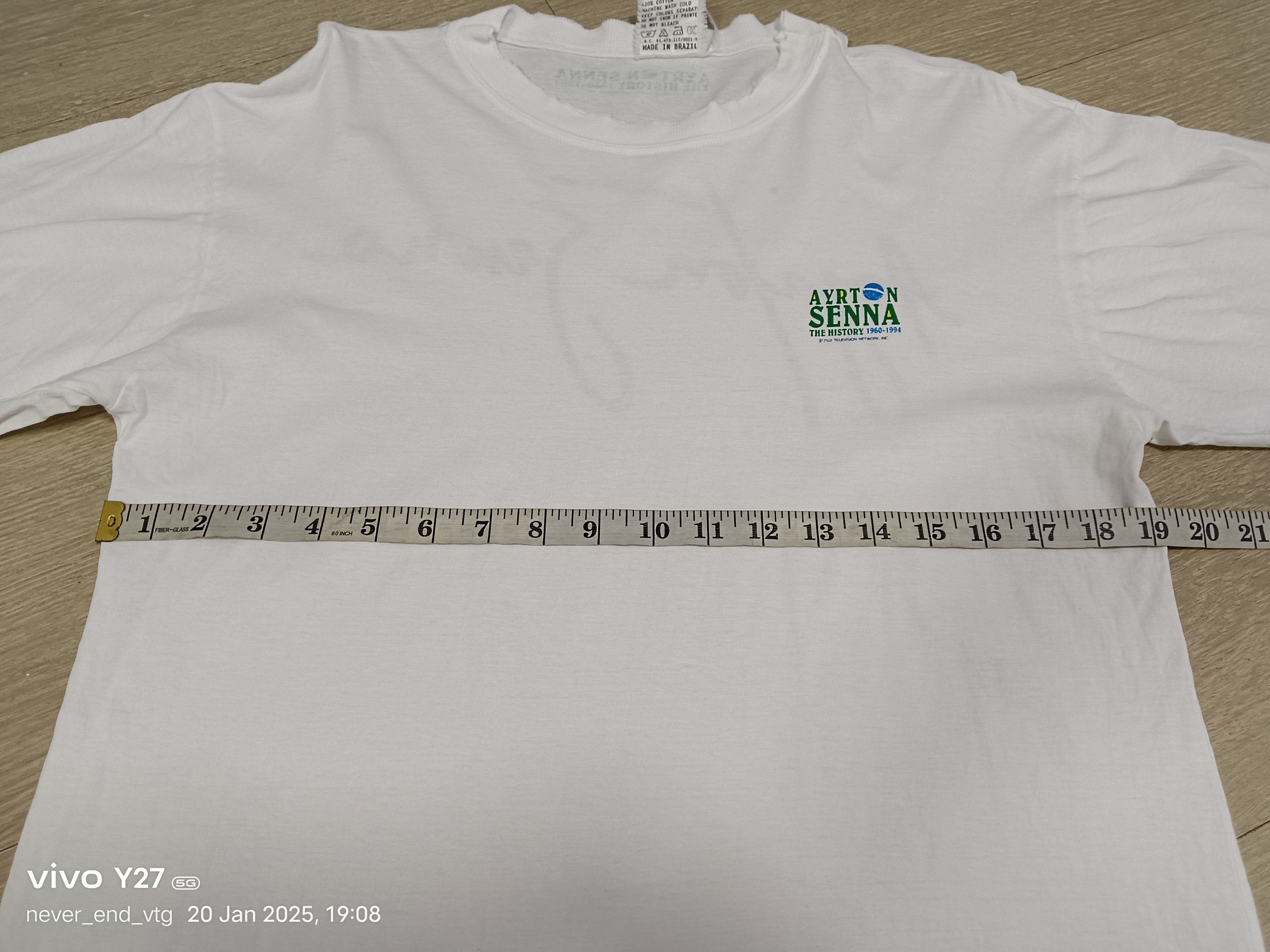Formula 1 × Vintage Vintage Ayrton Senna Size US M / EU 48-50 / 2 - 8 Thumbnail