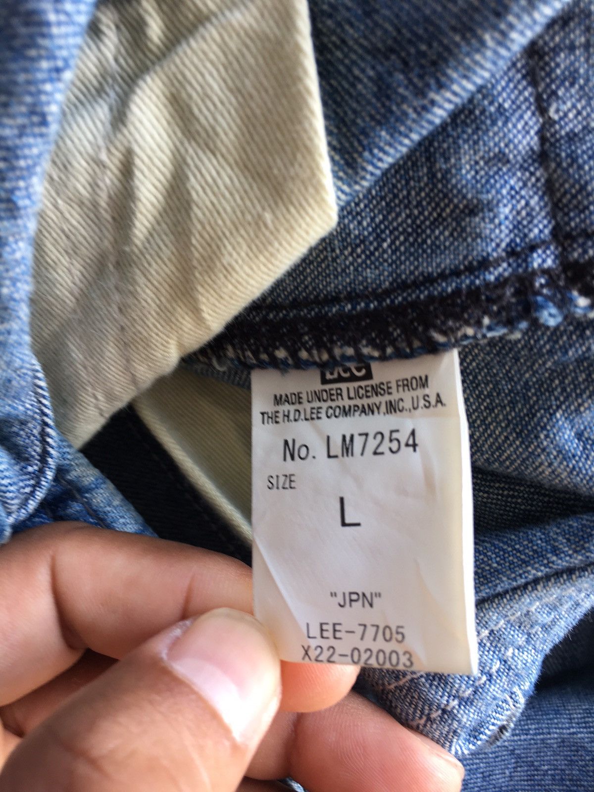 Lee × Vintage Overall Lee union made Size US 38 / EU 54 - 15 Thumbnail