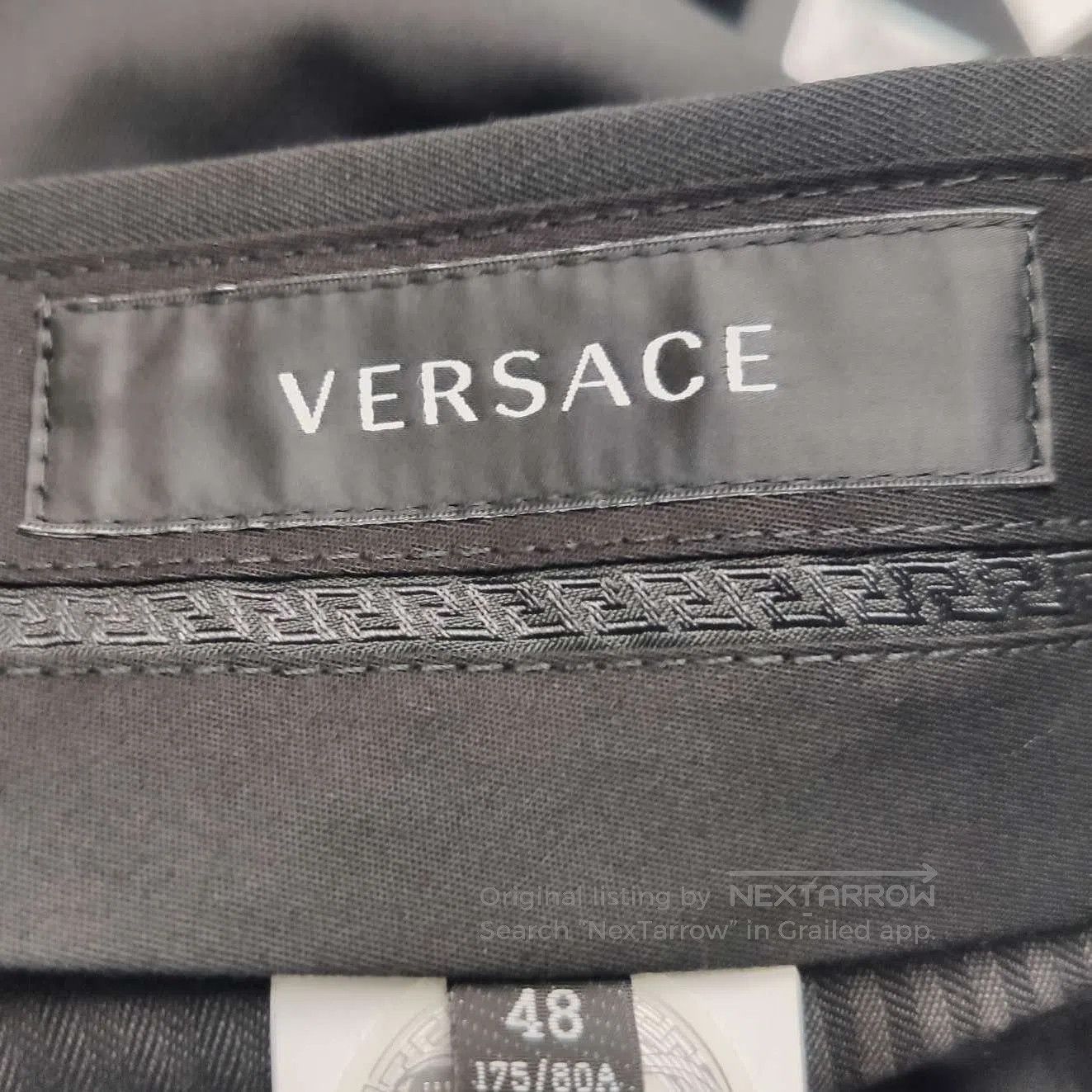 Versace Versace Wool Blend Solid Color M Pants. Size US 32 / EU 48 - 3 Thumbnail