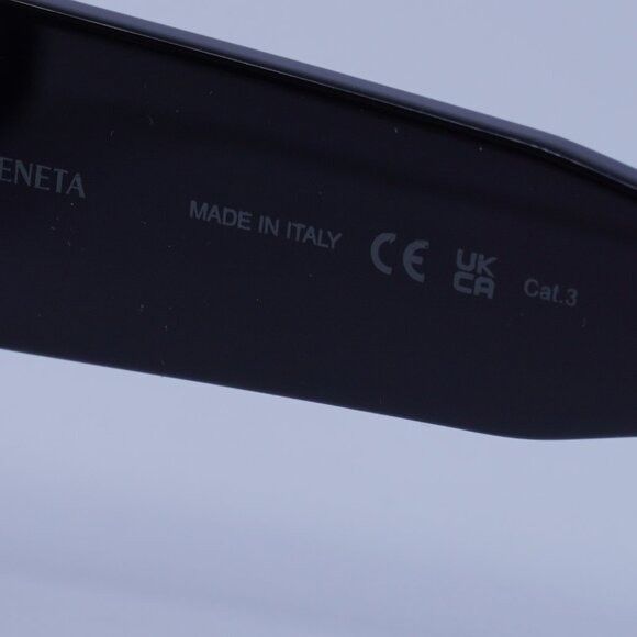 Bottega Veneta Bottega Veneta BV1285S 001 Sunglasses Black Square Frame Size ONE SIZE - 8 Thumbnail