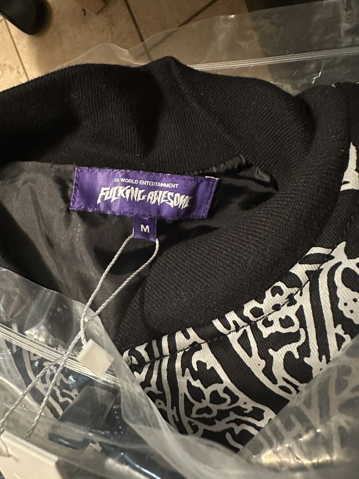 Fucking Awesome × NHL FA World Entertainment Filigree Bomber Jacket Size US M / EU 48-50 / 2 - 4 Thumbnail