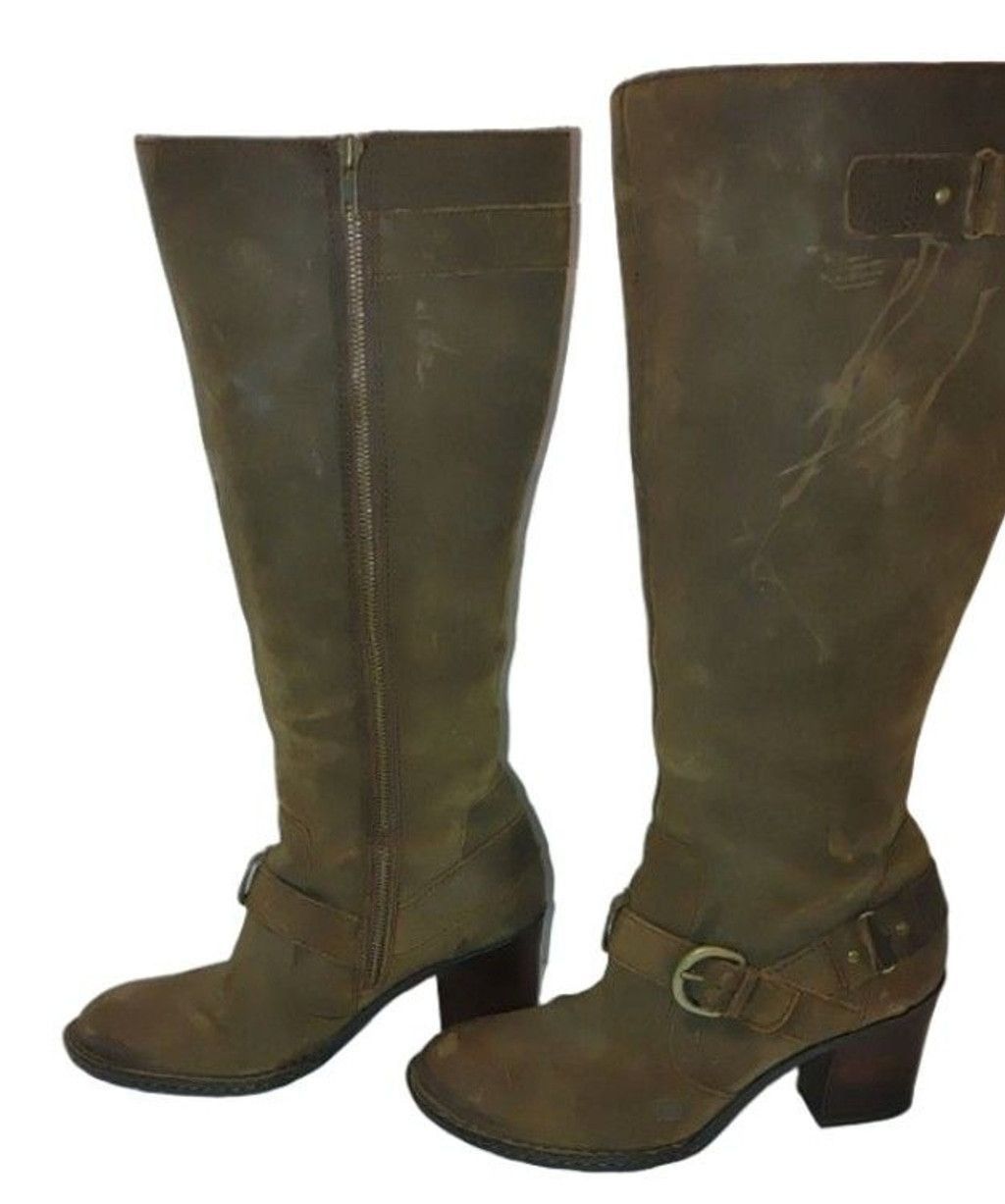 Born Born Leather Boots Size 10 Size US 8 / IT 38 - 1 Thumbnail