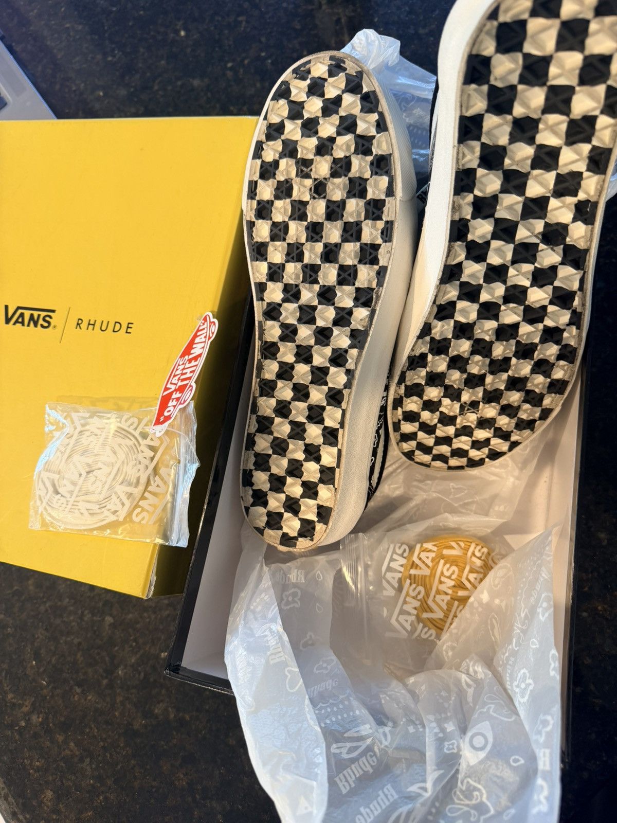Rhude × Vans Rhude x Vans Bandana Marshmllw Size US 10.5 / EU 43-44 - 6 Thumbnail
