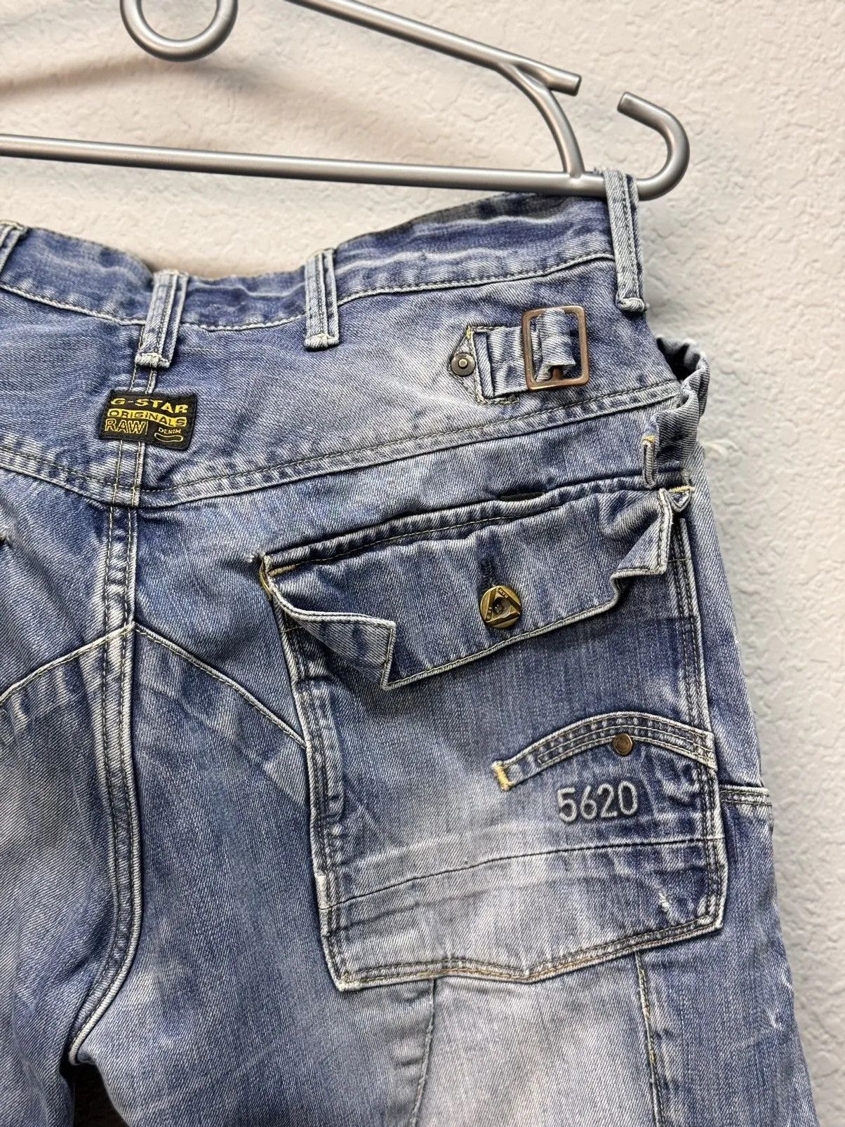 If Six Was Nine × Yohji Yamamoto VTG Yohji Yamamoto Junya Watanabe Style Bondage Cargo Pants Size US 30 / EU 46 - 12 Thumbnail