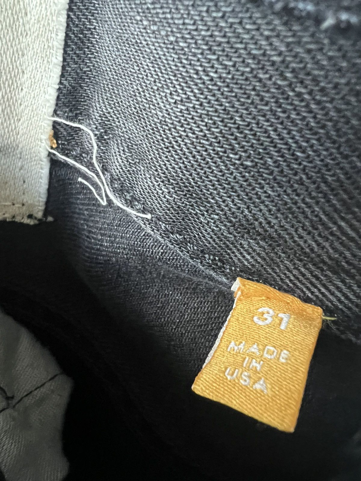 Gallery Dept. Gallery Dept Ready Zip Denim (Black) Size US 32 / EU 48 - 5 Thumbnail