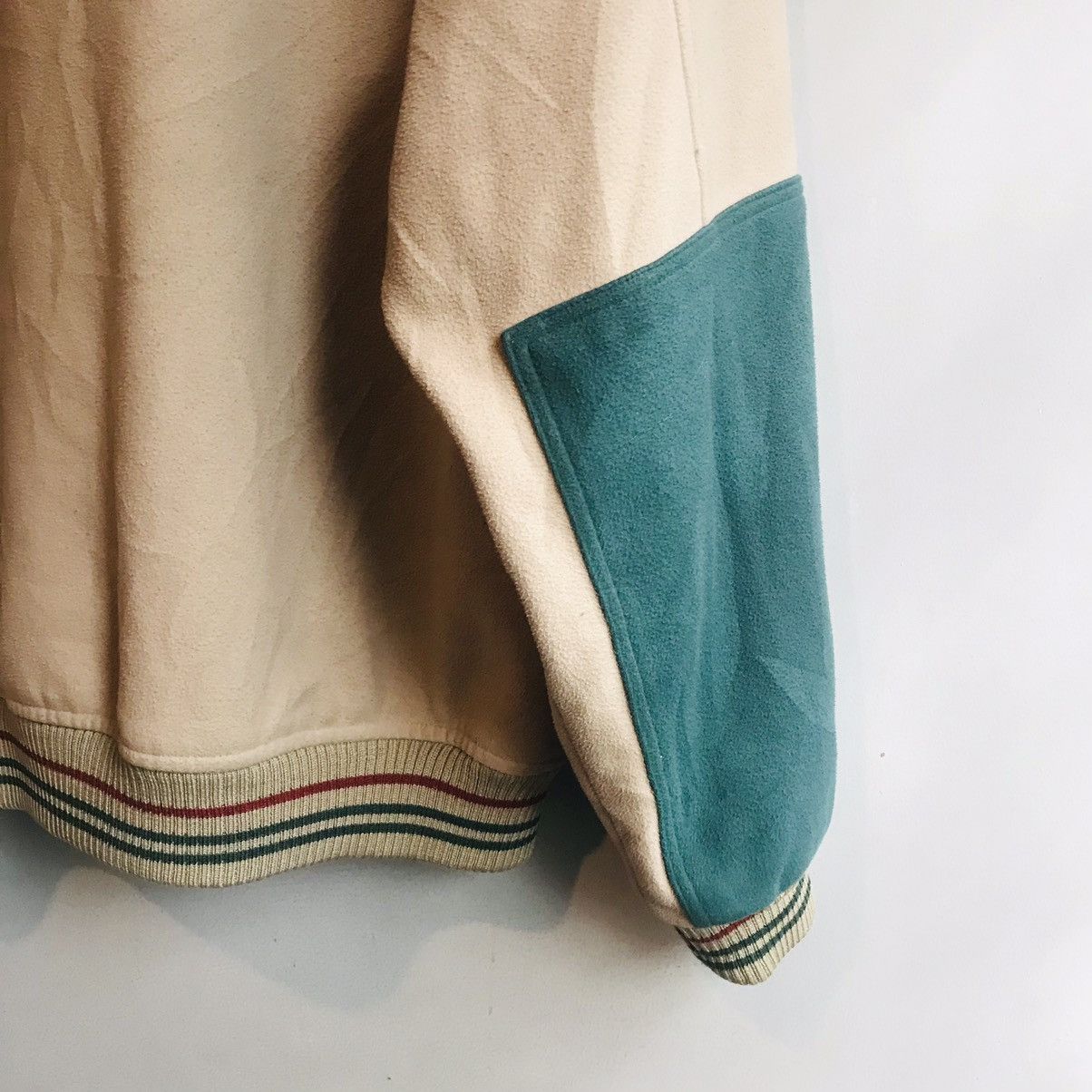 Japanese Brand × Vintage 90’s Japanese Cashmere Varsity Jacket Size US M / EU 48-50 / 2 - 8 Thumbnail