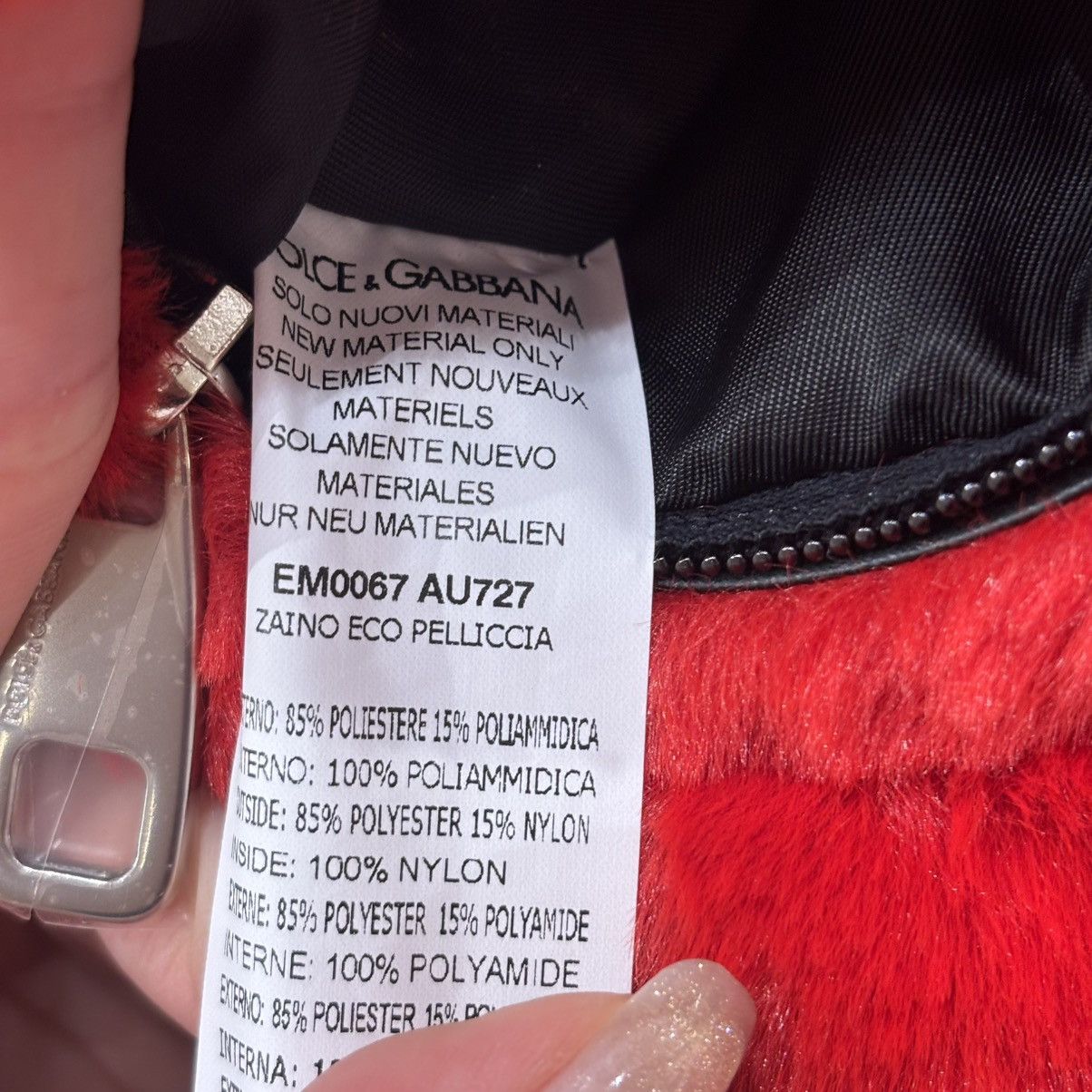 Dolce & Gabbana Dolce & Gabbana red bear backpack Size ONE SIZE - 4 Thumbnail