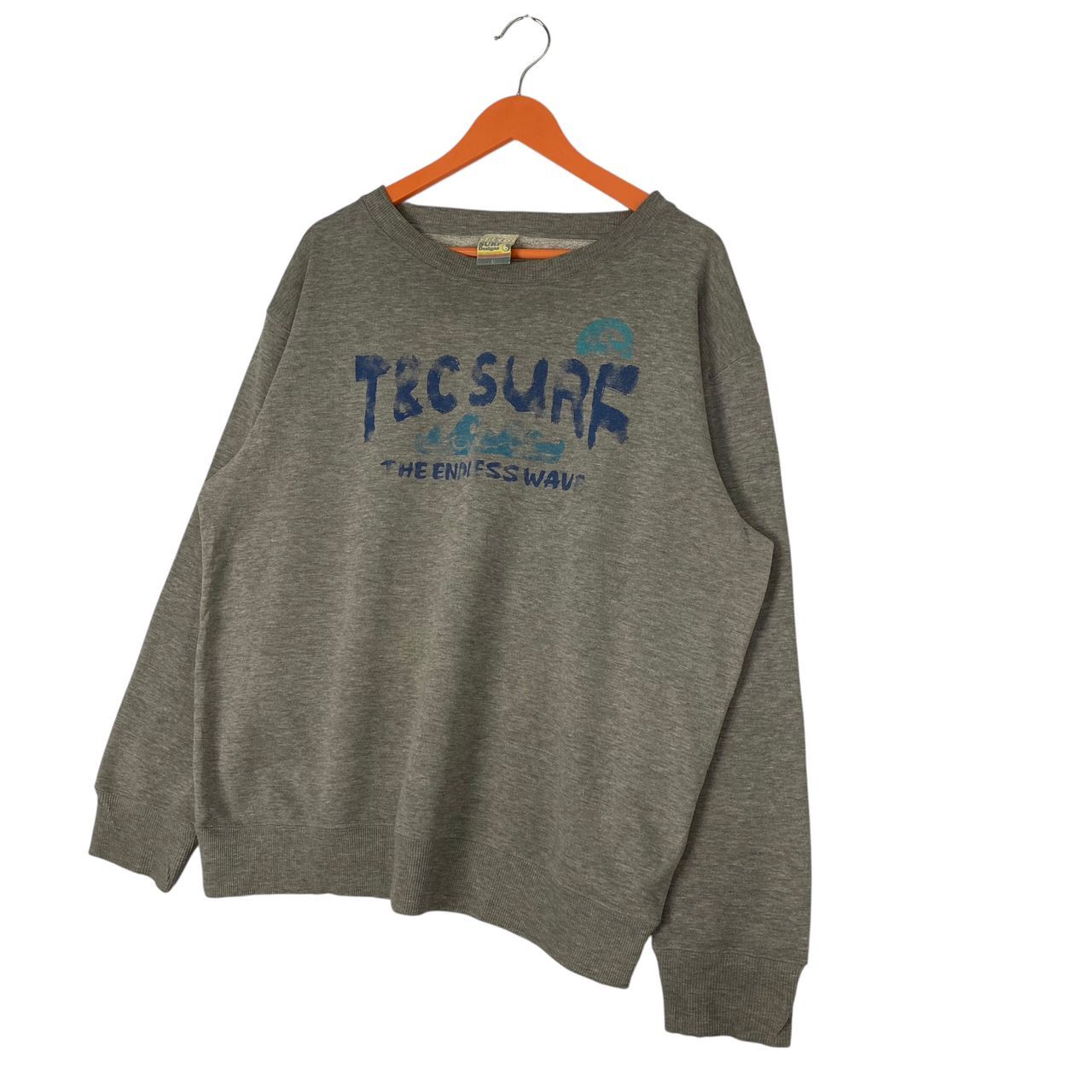 Vintage Vintage T&C Surf Sweatshirt Size L | Boxy Style Pullover Size US L / EU 52-54 / 3 - 3 Thumbnail