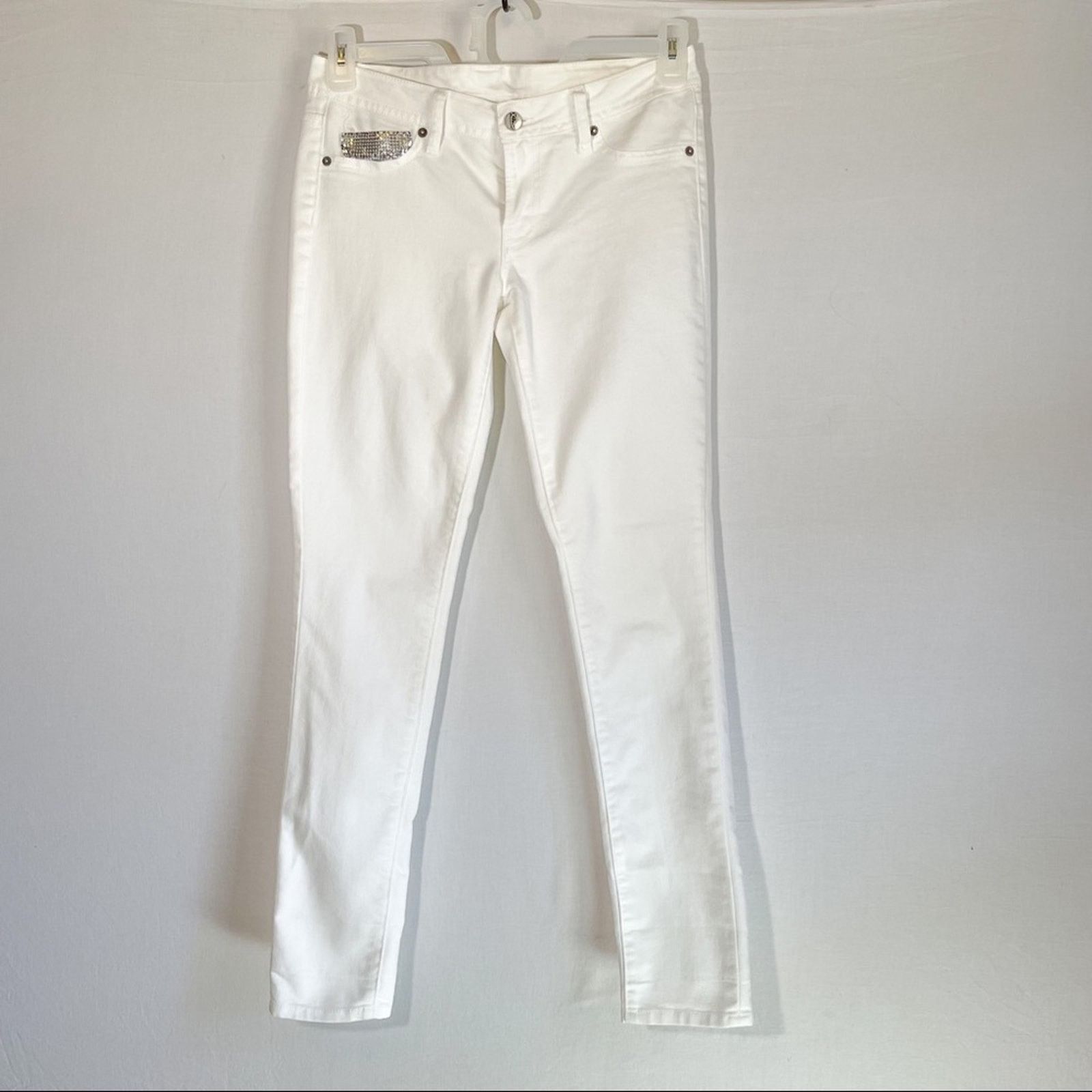 Genetic Denim The Shane sequin pocket | Size 27 (4) | Skinny Jeans white Size 27" / US 4 / IT 40 - 1 Thumbnail