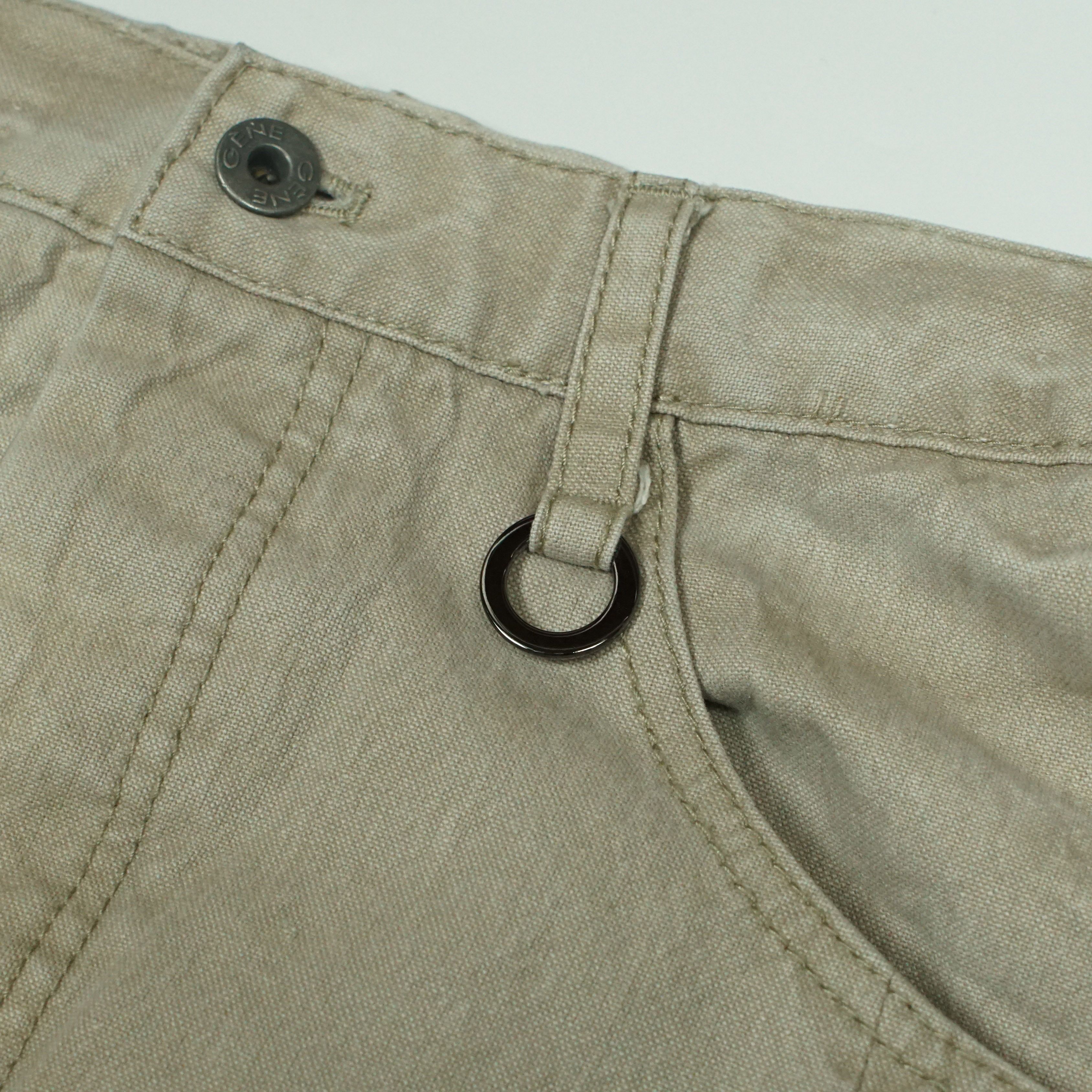 Gene Par Yukio Mishiba *NoTariff Yukio Mishiba Gene Par Banana Cut Zip Leg Pants Size US 34 / EU 50 - 4 Thumbnail