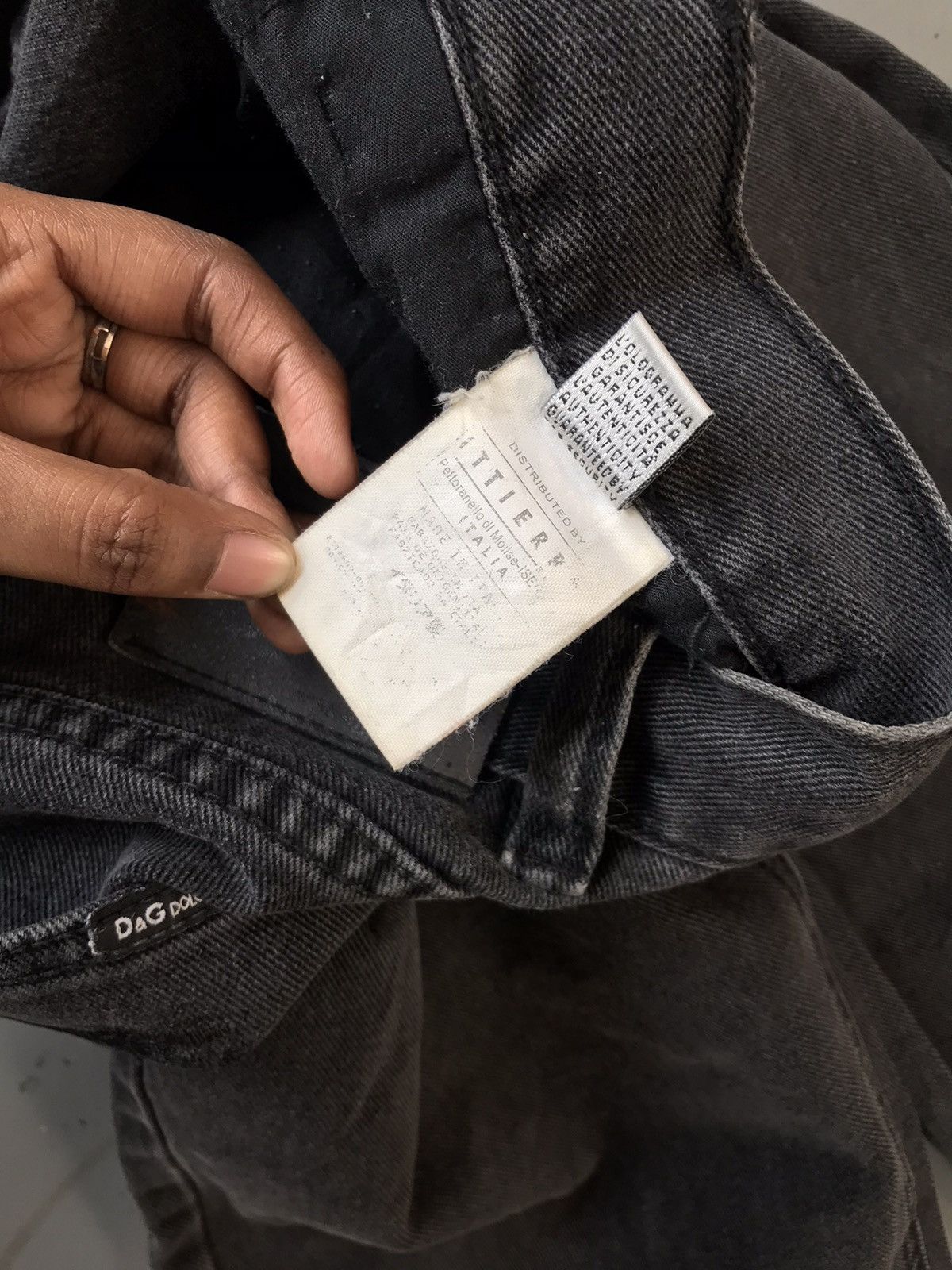 Vintage Vintage D&G embroidered baggy denim Size US 38 / EU 54 - 8 Thumbnail