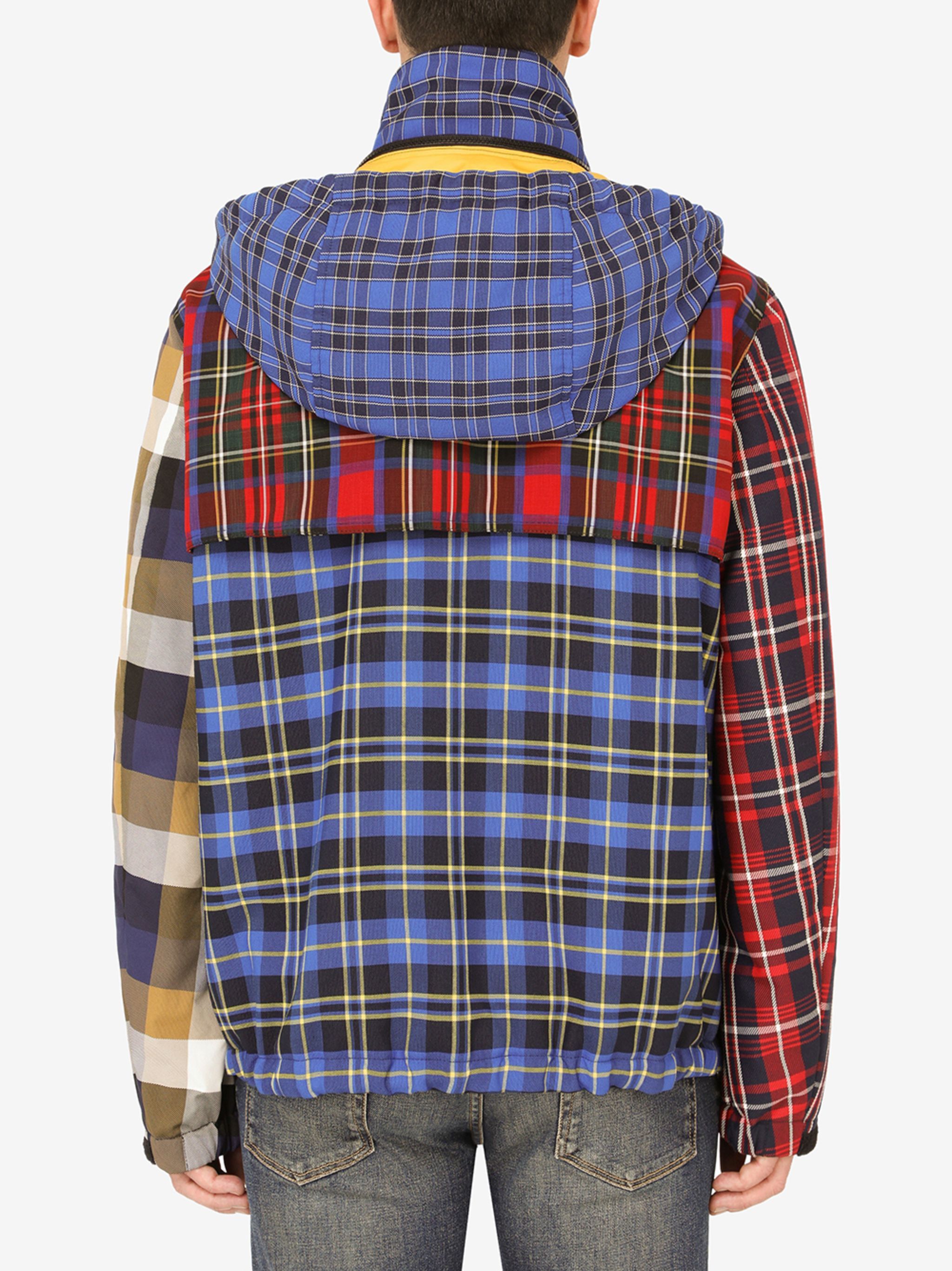 Dolce & Gabbana o1y0125 Logo Hooded Coat in Multicolor Size US S / EU 44-46 / 1 - 4 Thumbnail
