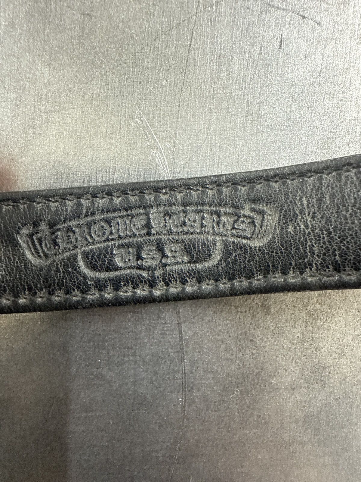 Chrome Hearts CHROME HEARTS LEATHER STAR SNAP BRACELET Size ONE SIZE - 4 Thumbnail