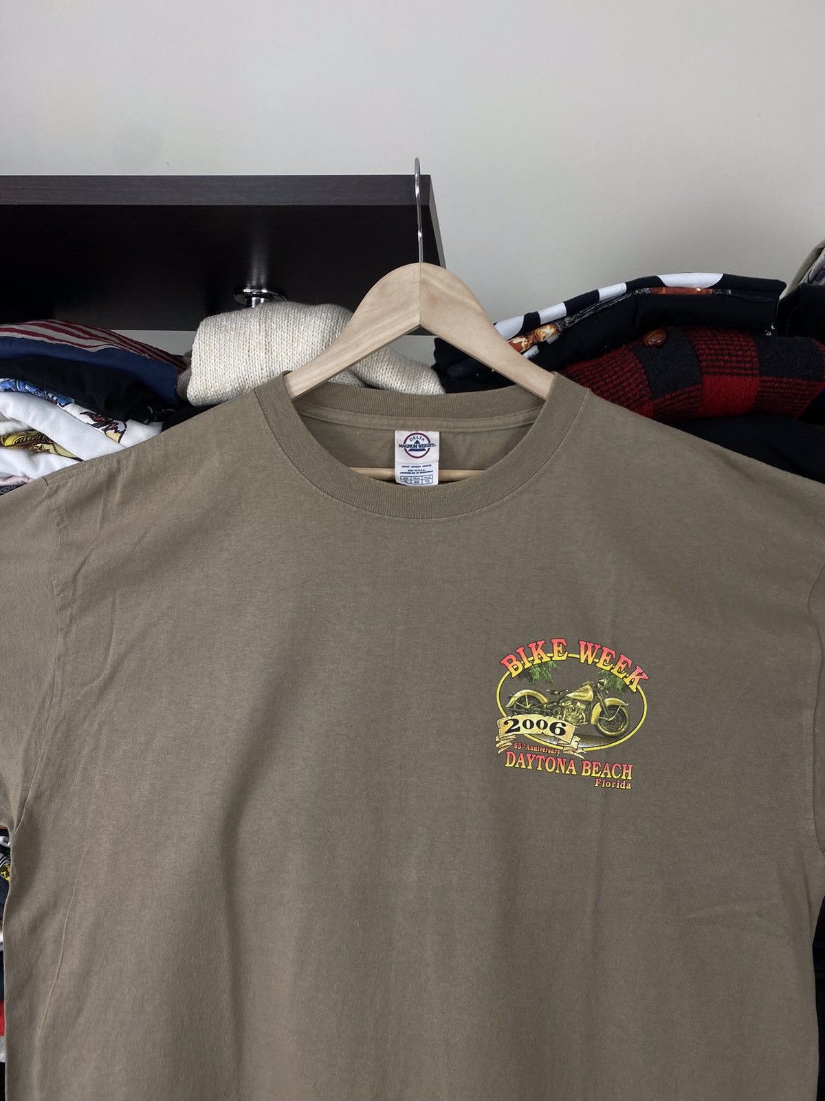 Gildan × Vintage Vintage Y2K Bike Week Shirt Daytona Motorcycle Biker Tee Size US XL / EU 56 / 4 - 6 Thumbnail