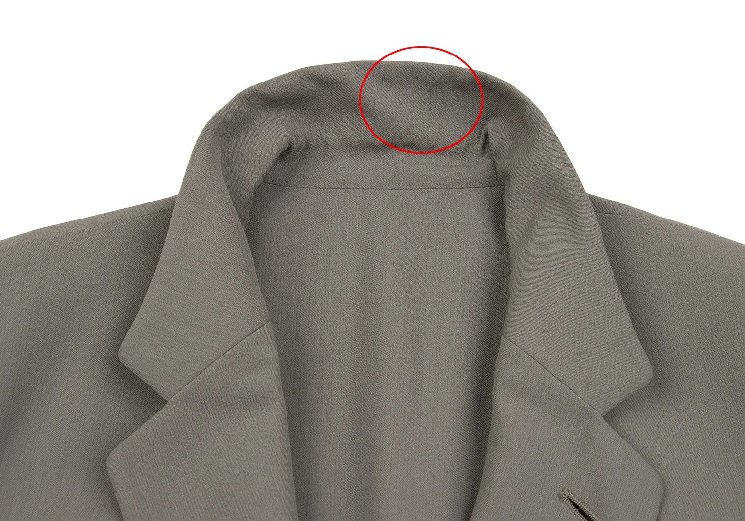 Jean Paul Gaultier Nylon-Wool Blended Tailored Jacket in Khaki Size 50 Size US M / EU 48-50 / 2 - 4 Thumbnail