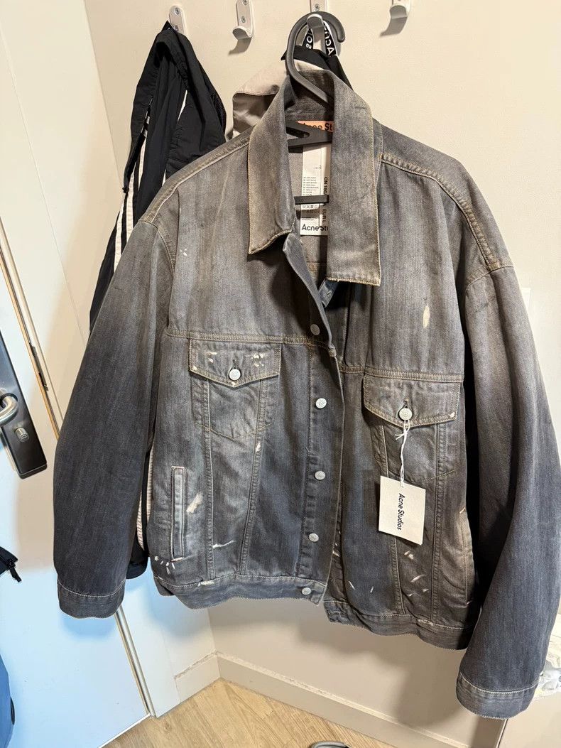 Acne Studios acne studios Grey denim jacket 2506-Nextarrow Size US L / EU 52-54 / 3 - 1 Thumbnail
