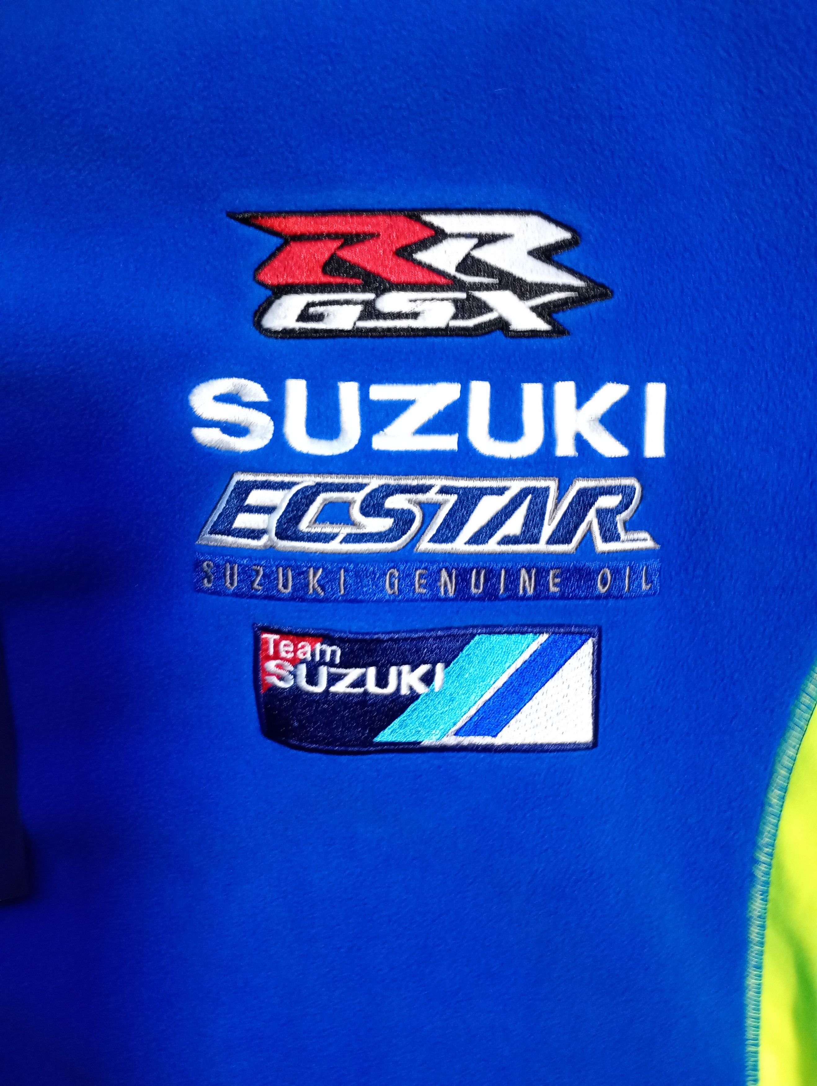 Other Suzuki Team Clinton Enterprises Fleece Jacket Vintage Size US XL / EU 56 / 4 - 6 Thumbnail