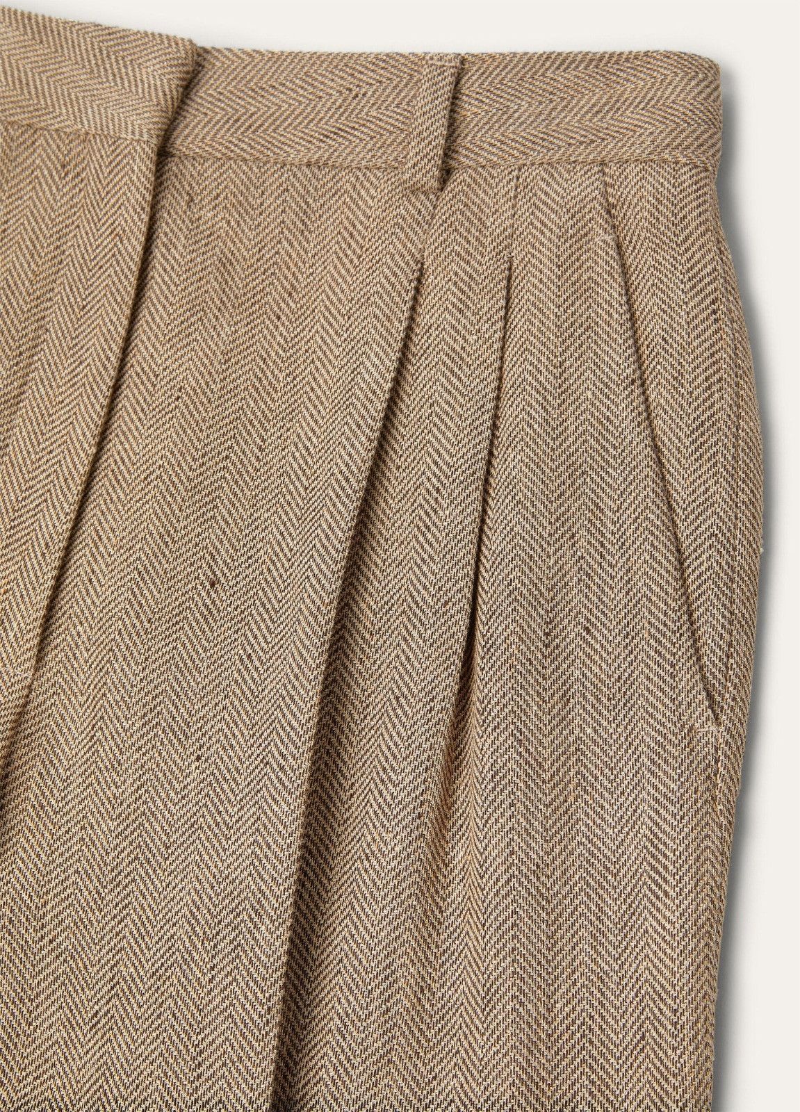 Loro Piana o1srvl11e0526 FAP3875 Nyack Pant in Beige Size 25" / US 0 / IT 36 - 3 Thumbnail