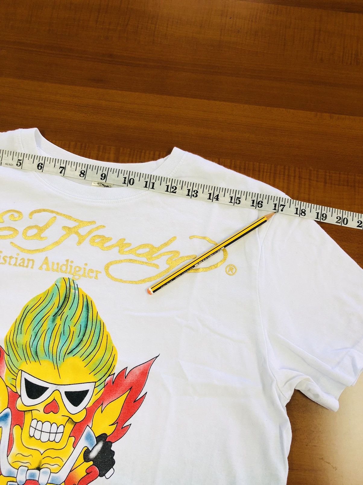 Christian Audigier Ed Hardy by Christian Audiger T-Shirt Size XL / US 12-14 / IT 48-50 - 22 Thumbnail
