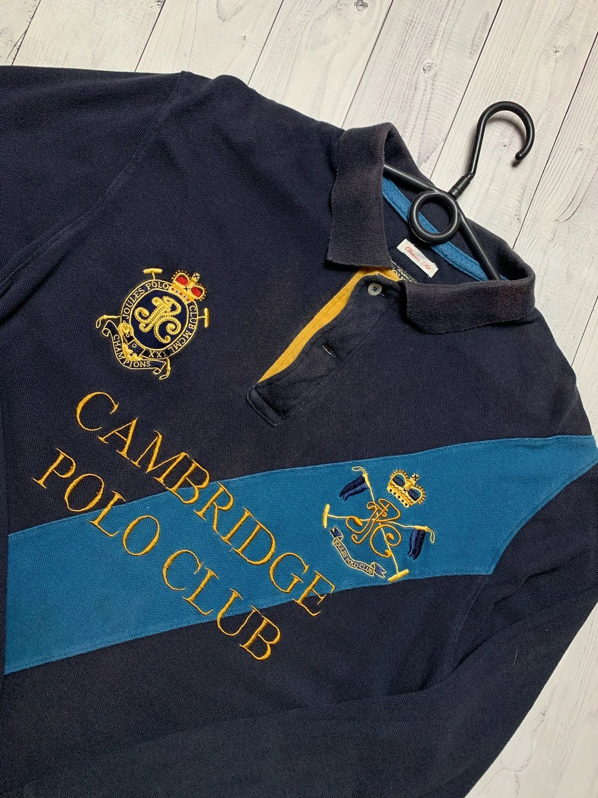Vintage Vintage Cambridge polo club rugby size XL big logo Size US XL / EU 56 / 4 - 3 Thumbnail