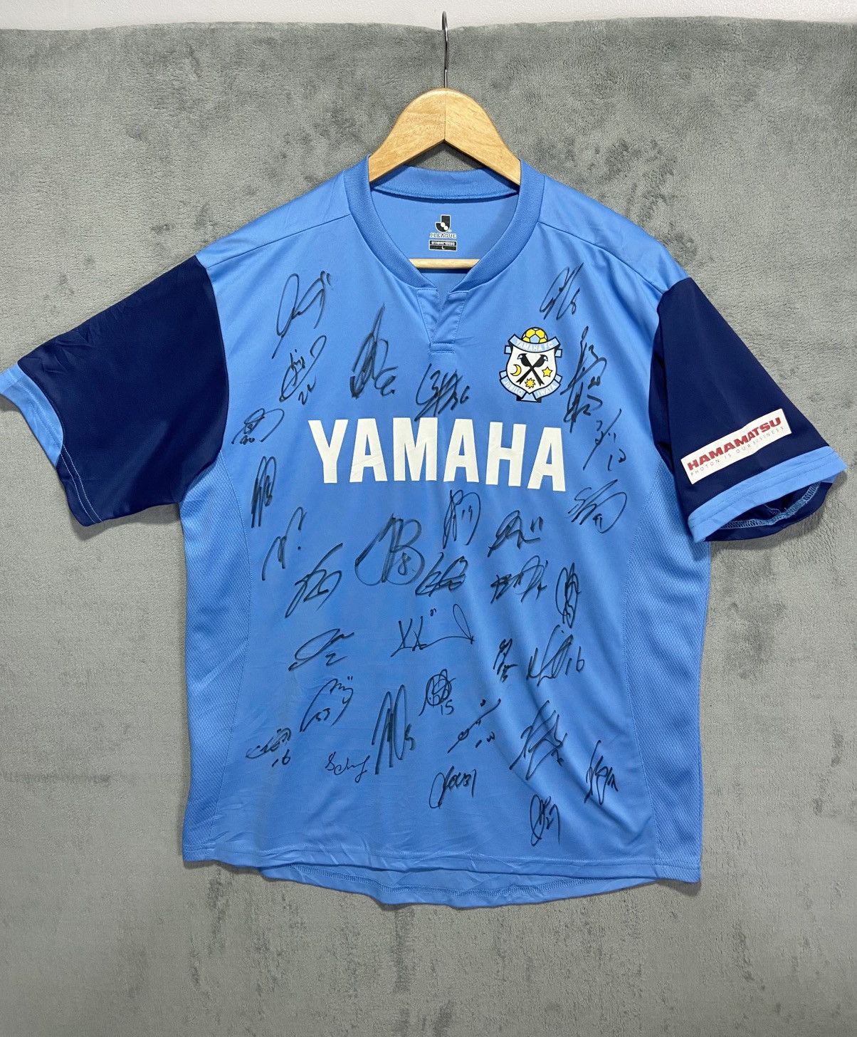 Japanese Brand Jubilo Iwata Yamaha FC Jersey Size US L / EU 52-54 / 3 - 3 Thumbnail