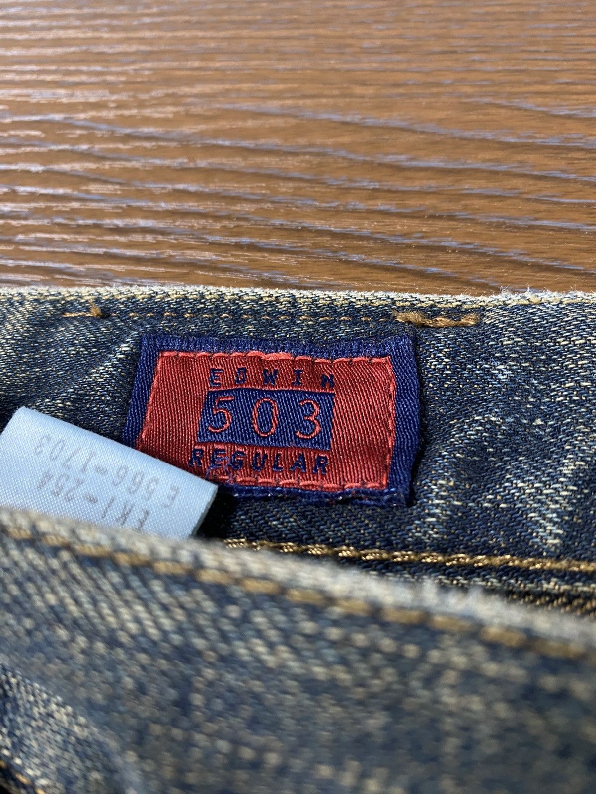 Orslow Vintage edwin 503Z mudwash jeans pants Size US 34 / EU 50 - 4 Thumbnail