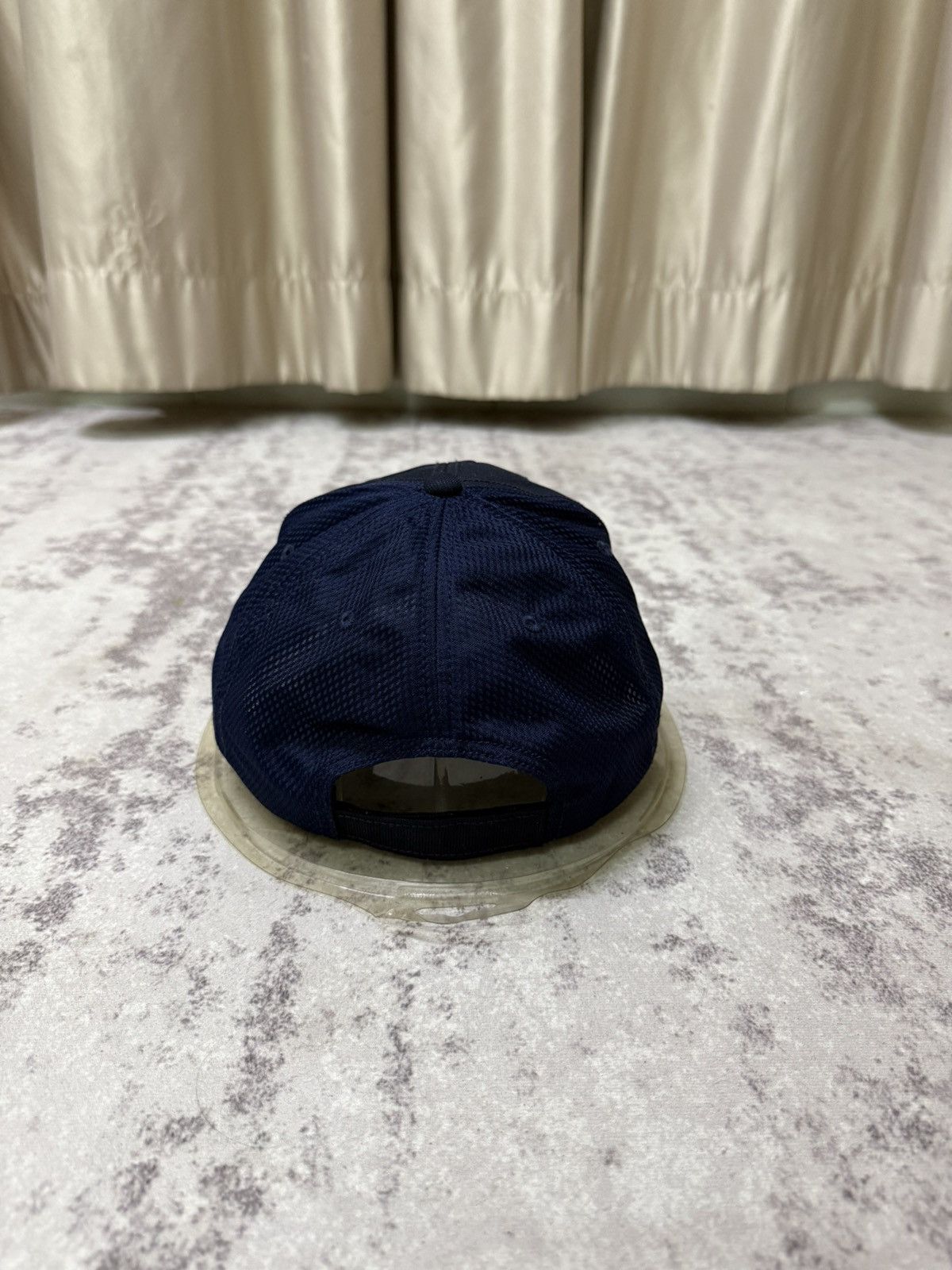 Adidas Adidas Dark Blue Adjustable Velcro Cap Size ONE SIZE - 4 Thumbnail