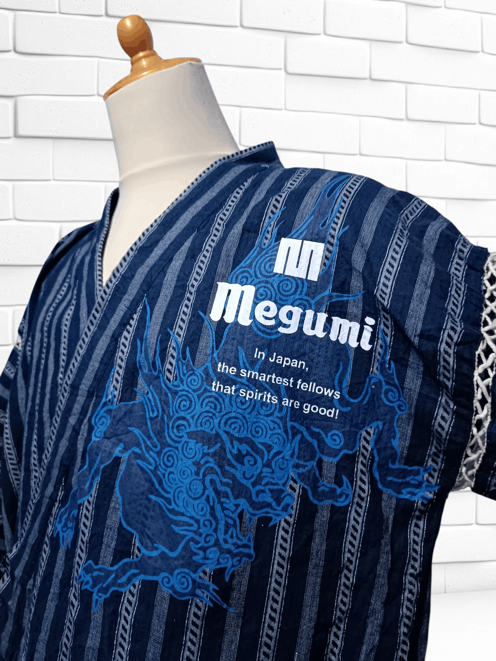 Japanese Brand Vintage Kimono Stripe Japanese Traditional Size US M / EU 48-50 / 2 - 2 Thumbnail