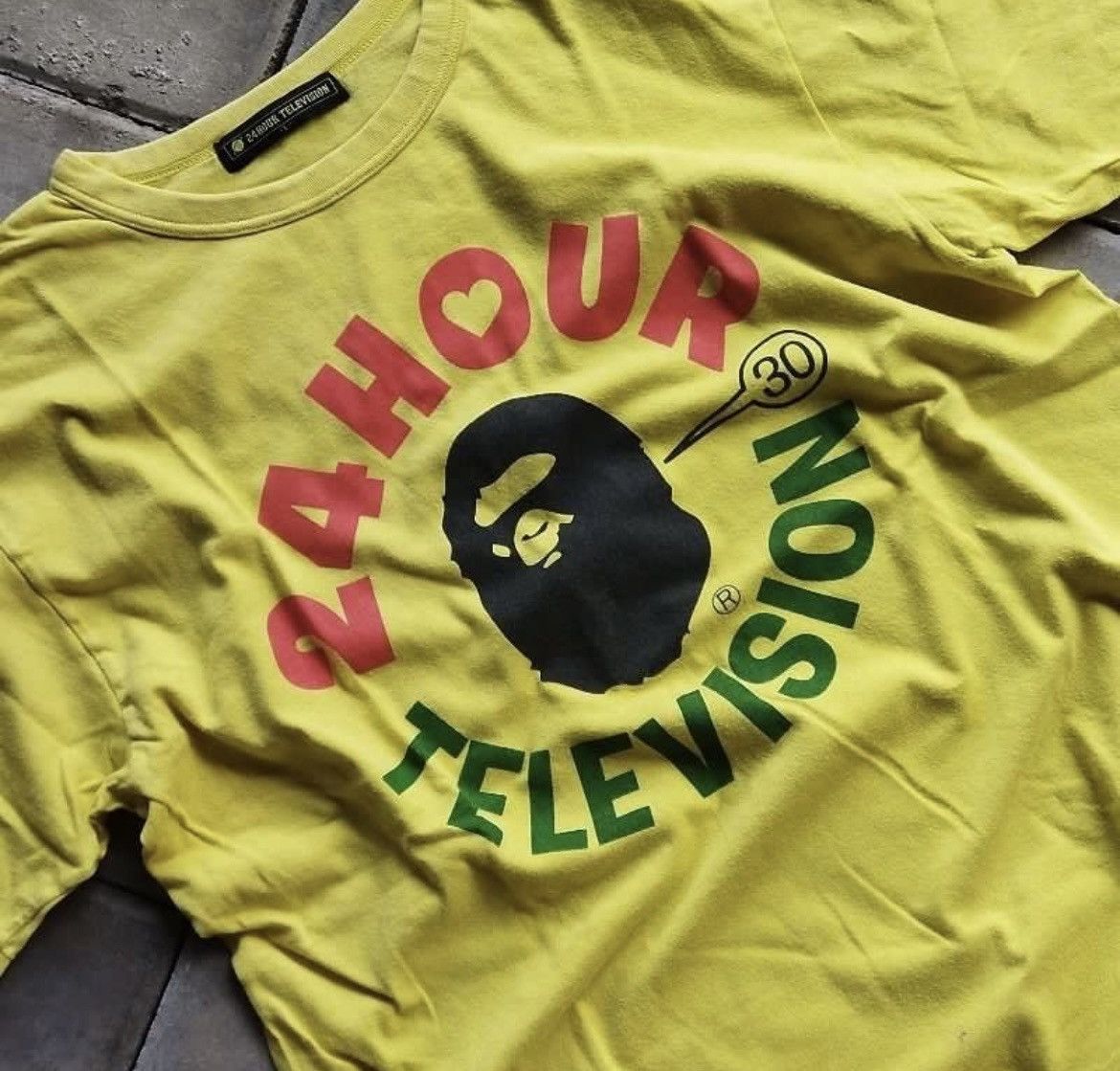 Bape Bape x 24 Hour Television Tee Size US L / EU 52-54 / 3 - 2 Thumbnail