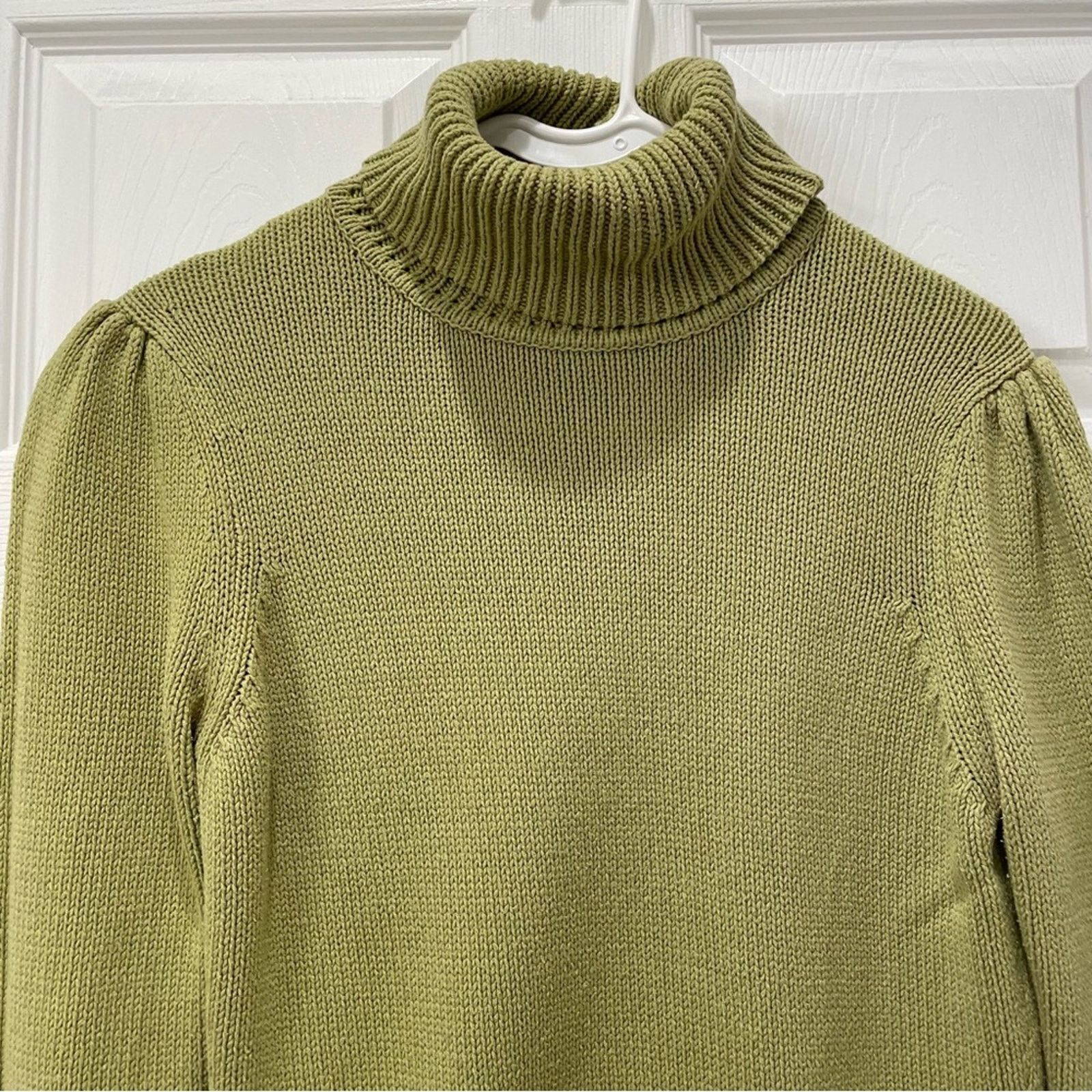 Loft Ann Taylor LOFT Turtleneck Sweater M Size M / US 6-8 / IT 42-44 - 4 Thumbnail