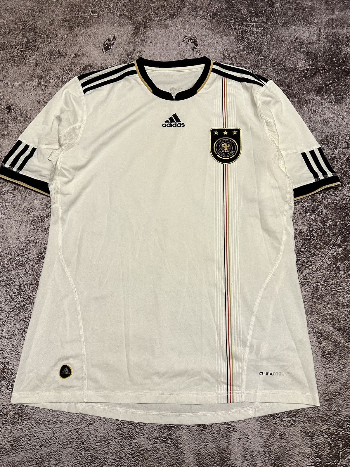 Adidas Adidas Germany Jersey 2010Home Soccer Nation Team Football Size US L / EU 52-54 / 3 - 1 Thumbnail