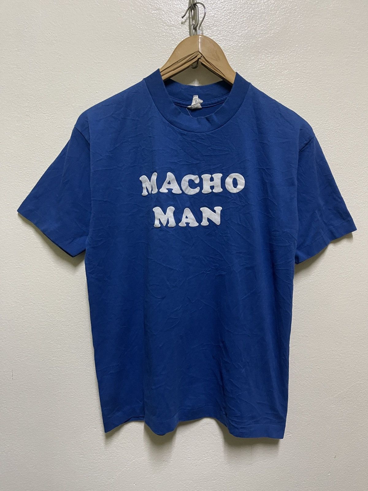 Vintage Vintage 80s Macho Man Hef T Tee Joys Size US L / EU 52-54 / 3 - 1 Thumbnail