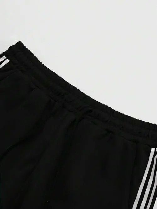 Japanese Brand Mibuki x Katou Black Stripe loose fit sweatpants baggy Size US 34 / EU 50 - 8 Thumbnail