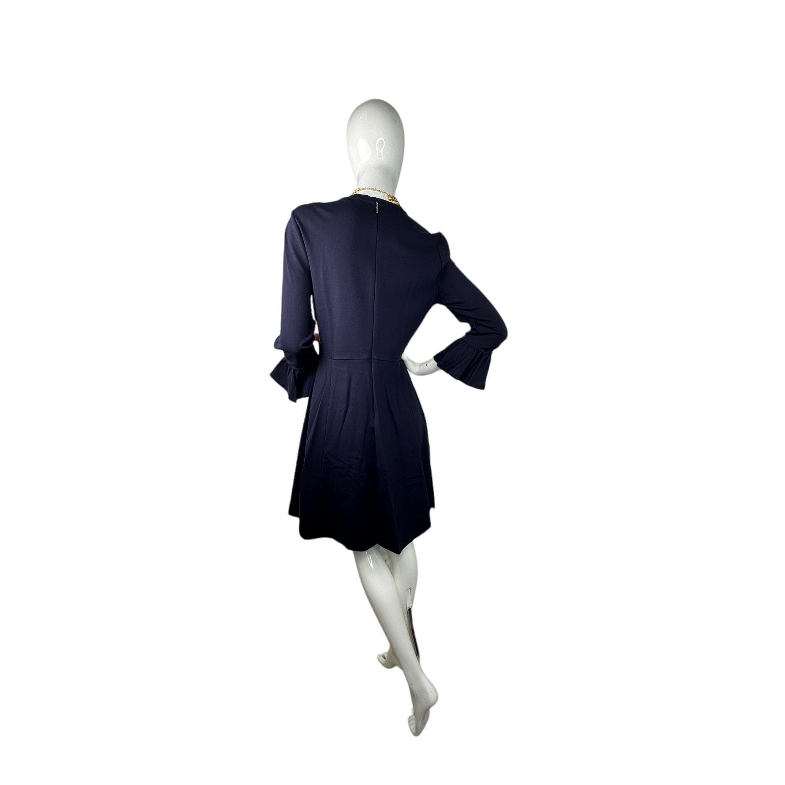Kate Spade Kate Spade Bell Sleeve Ponte Dress Rich Navy Medium Size M / US 6-8 / IT 42-44 - 3 Thumbnail