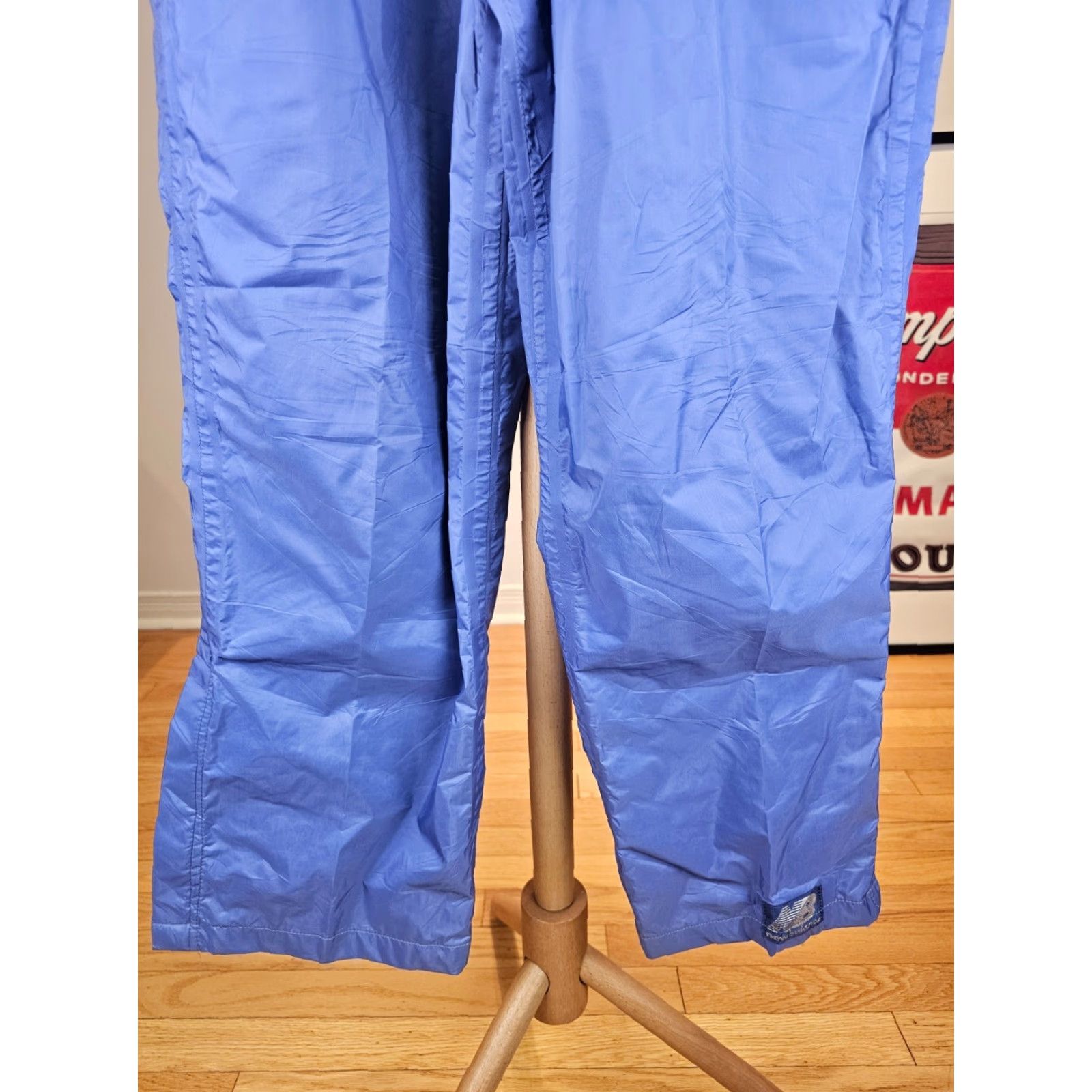 New Balance VINTAGE 90' NEW BALANCE SKY BLUE WINDBREAKER TRACK PANTS WOMEN'S MEDIUM MINTY Size 32" / US 10 / IT 46 - 3 Thumbnail