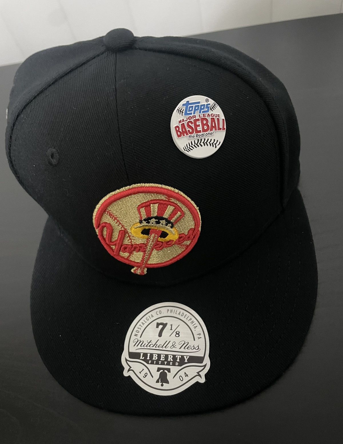 Mitchell & Ness New York Yankees MLB MN Topps 2001 Fitted Size ONE SIZE - 2 Thumbnail