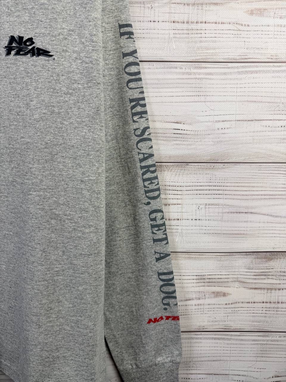 No Fear Vintage Y2K No Fear Longsleeve Graphic Tee Dog Size US M / EU 48-50 / 2 - 3 Thumbnail