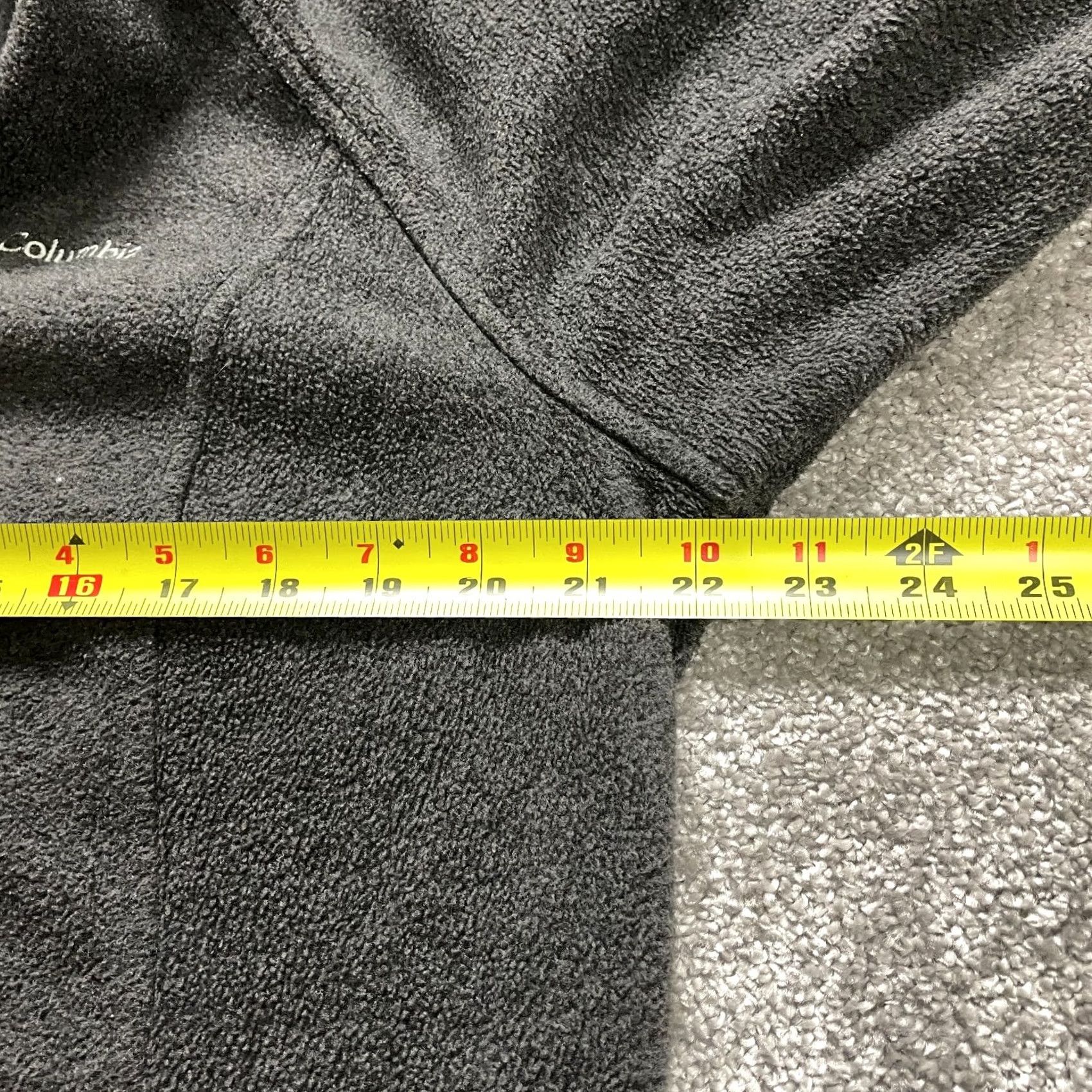 Logo 7 Columbia Active Jacket Mens Large Dark Gray Fleece Full Zip Logo Hiking Outdoor Size US L / EU 52-54 / 3 - 6 Thumbnail