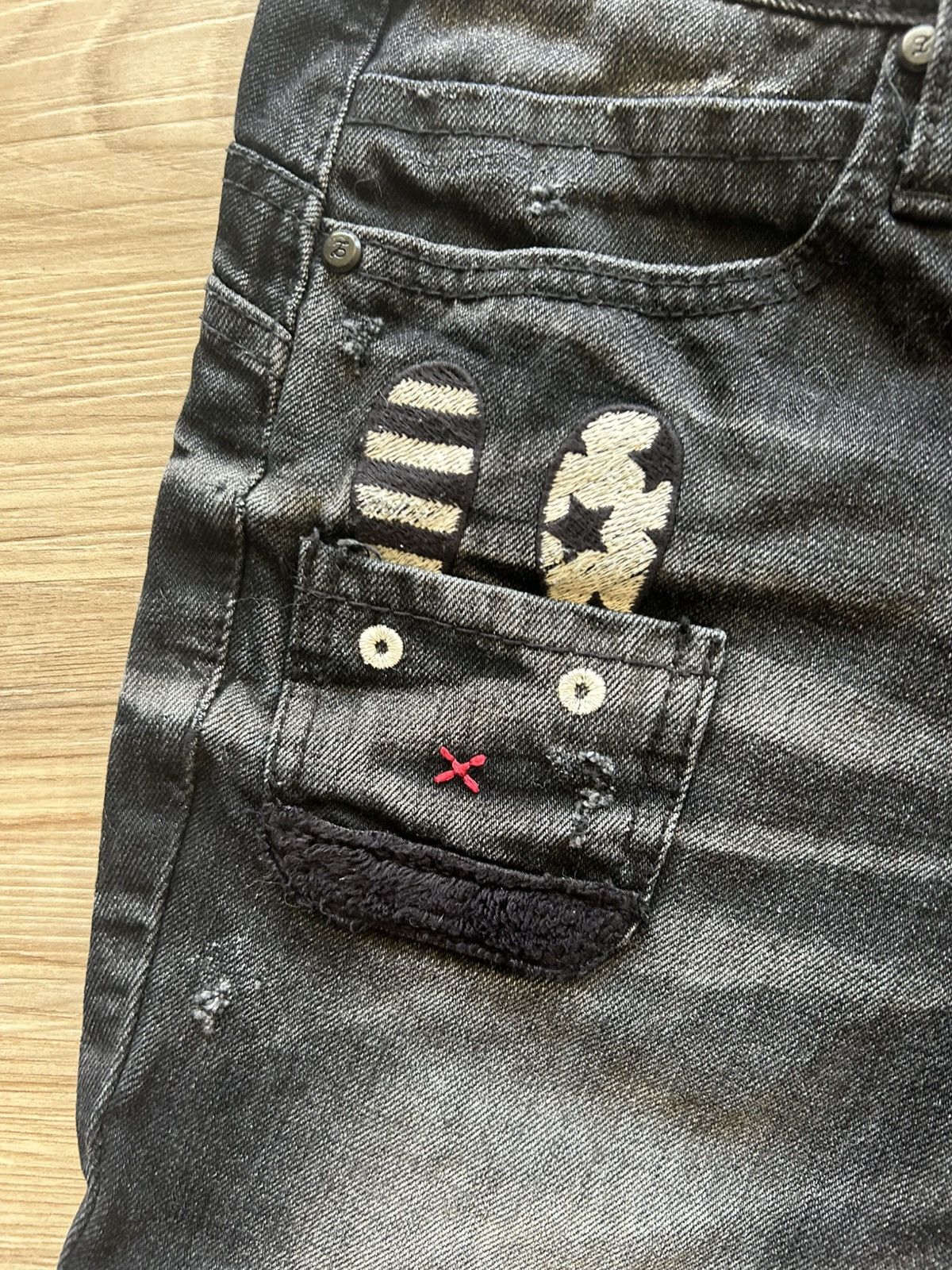Other Lolita Jeans Embroidered rabbit Capri Pants Size US 32 / EU 48 - 3 Thumbnail