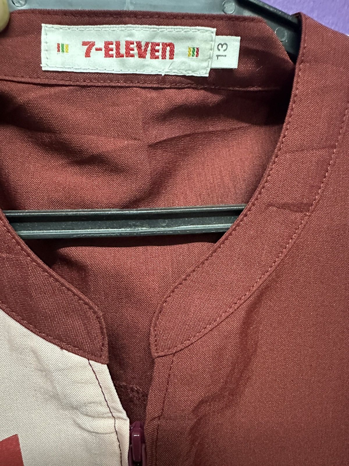 Japanese Brand × Vintage Vintage 7-Eleven Shirt Uniform Work Wear Size US L / EU 52-54 / 3 - 3 Thumbnail