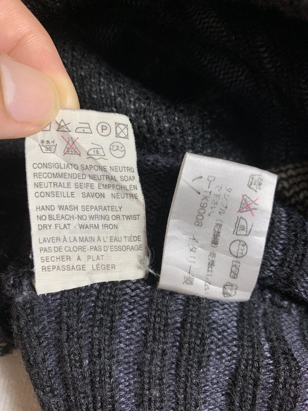 Beauty Beast × Issey Miyake × Vintage 2000s Galeria europa knit sweaters Size US M / EU 48-50 / 2 - 5 Thumbnail