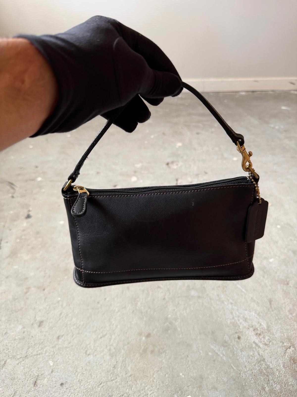 Coach Coach Leather Shoulder Bag Black Size ONE SIZE - 5 Thumbnail